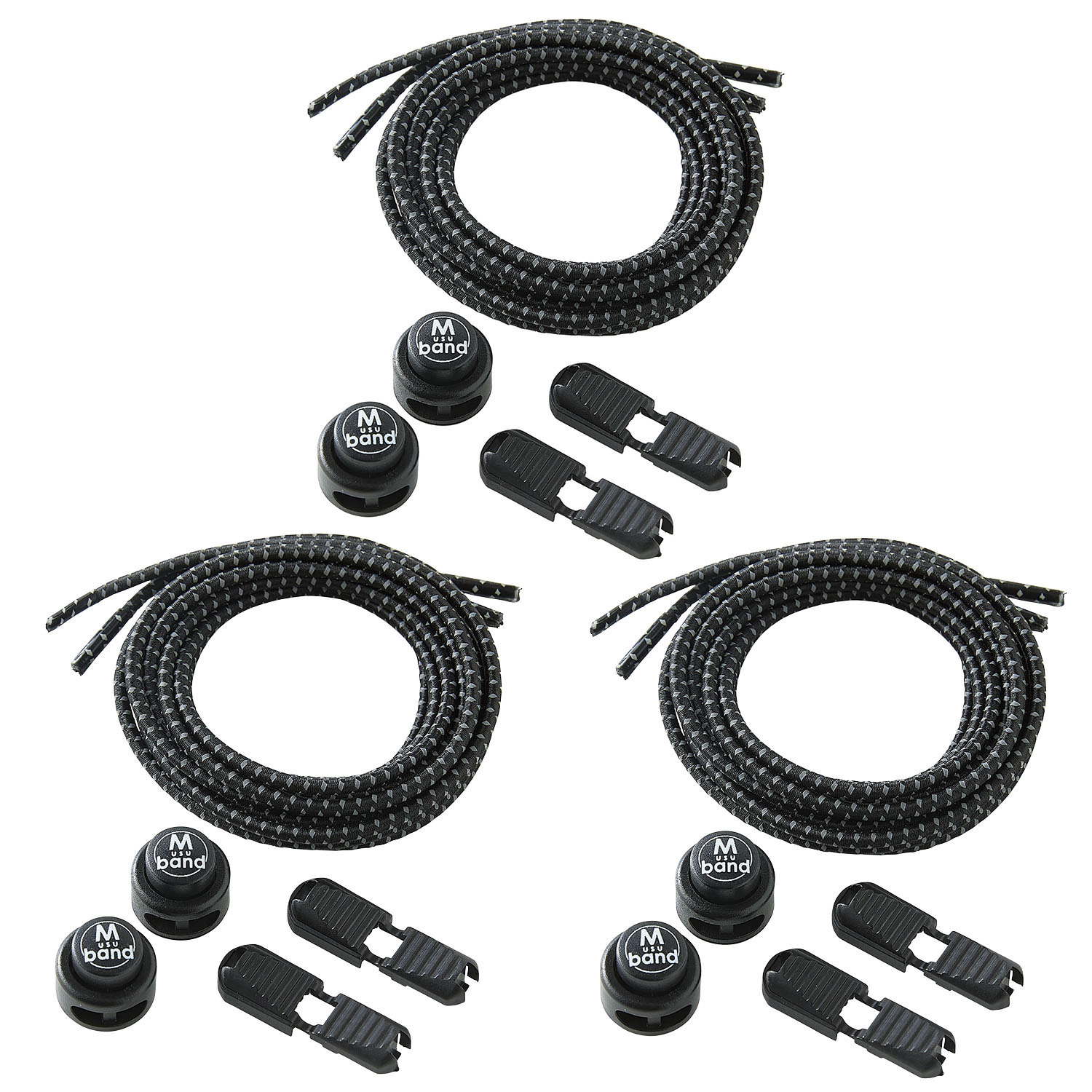 のびーる 靴ひも結バンド ３組セット