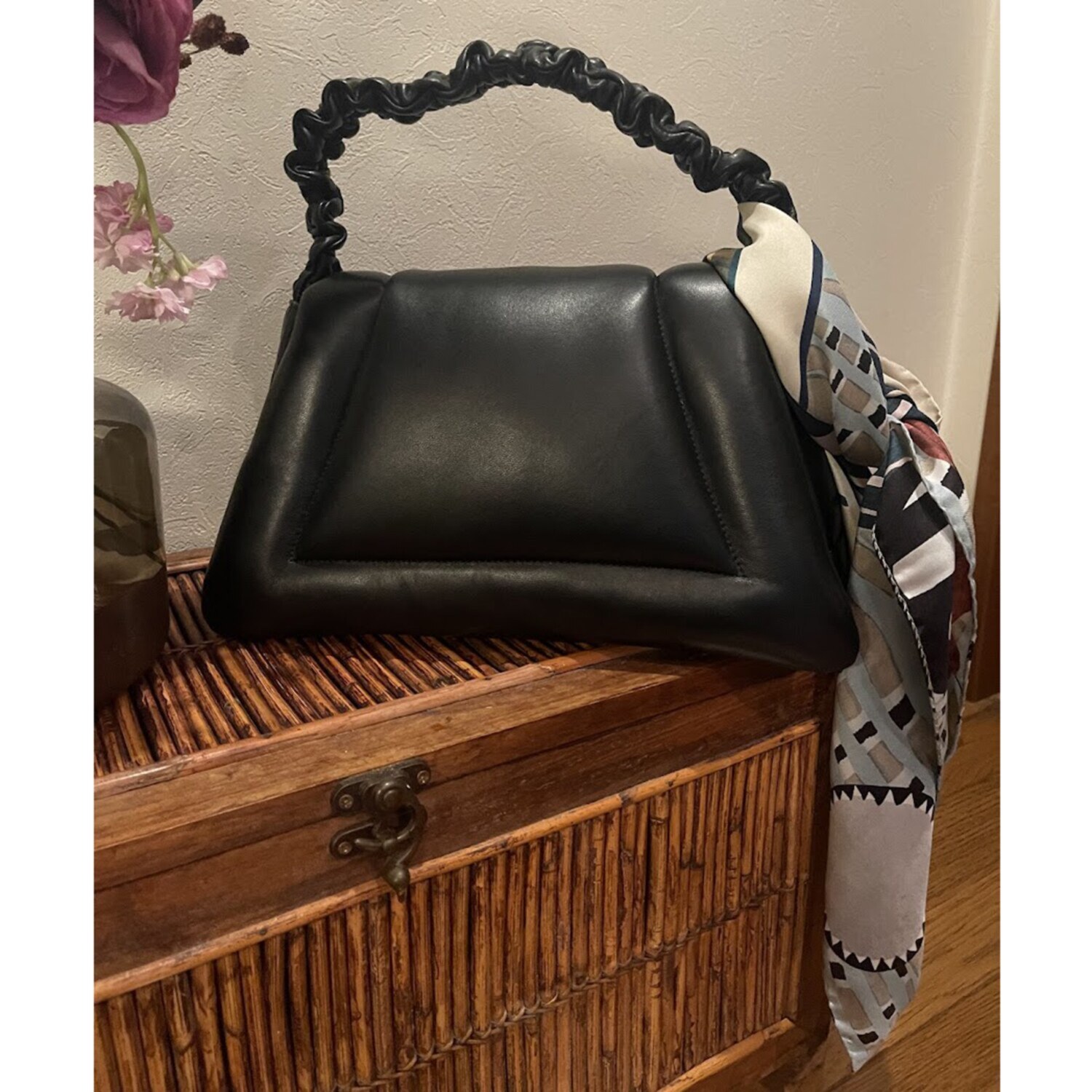 バルビエリ イタリア製 シルク１００％スカーフ