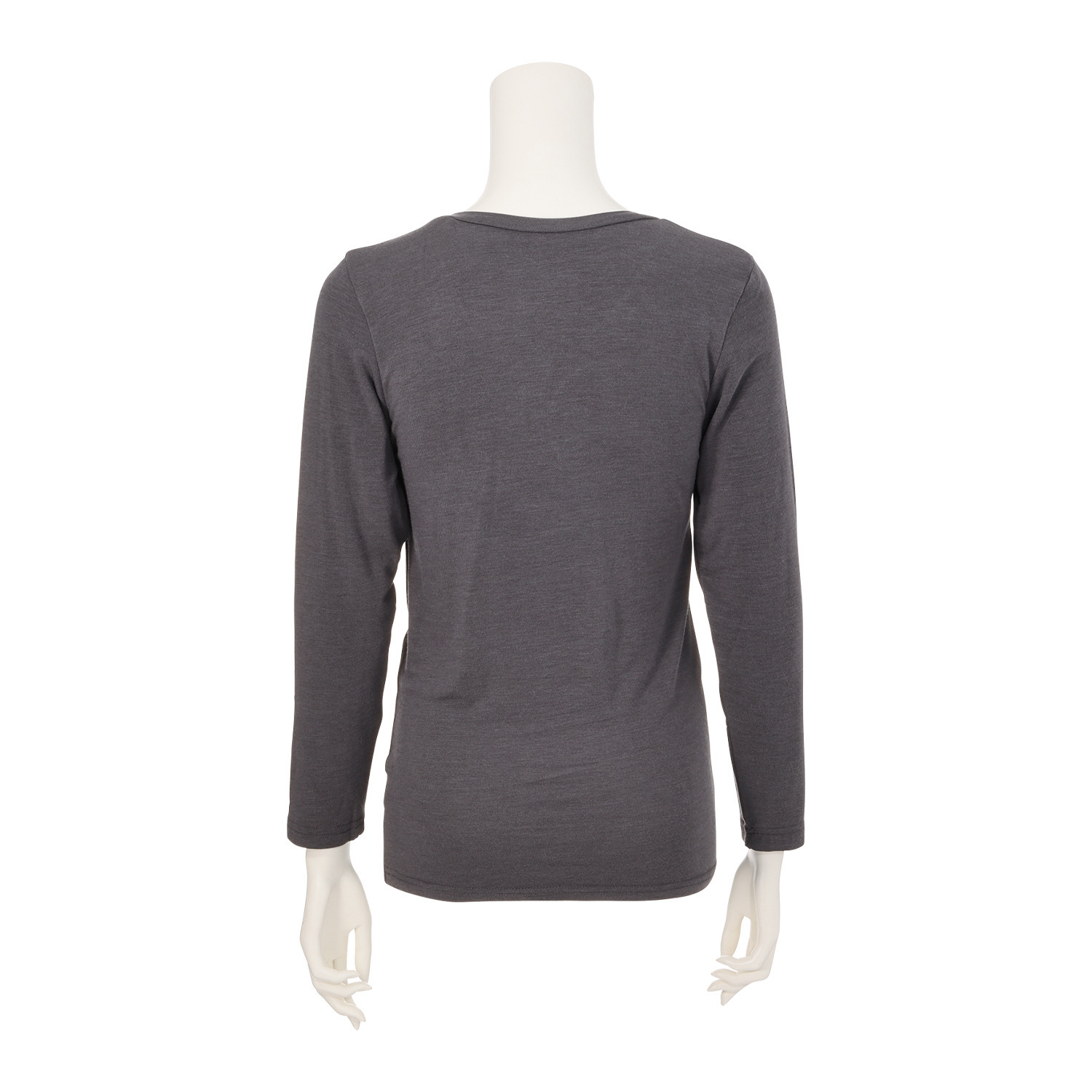 ジュエル 至福の柔らかさ ヒアルロン酸加工　Ｗ重ね カップ付九分袖２枚組