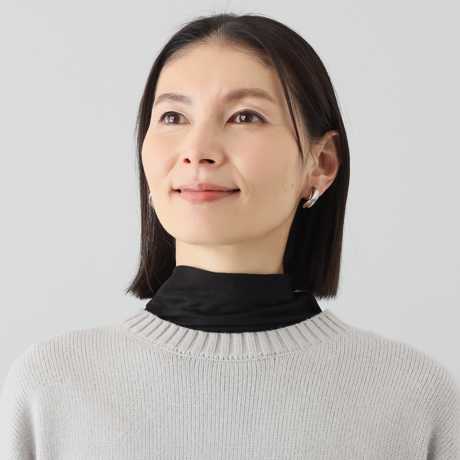 ジュエル 至福の柔らかさ ヒアルロン酸加工　Ｗ重ね ネックウォーマー２枚組