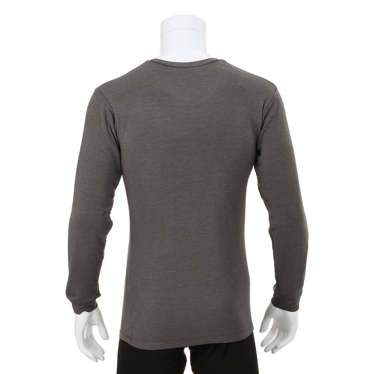 ジュエル 至福の柔らかさ ヒアルロン酸加工　Ｗ重ね 長袖インナー２枚組 ＜メンズ＞