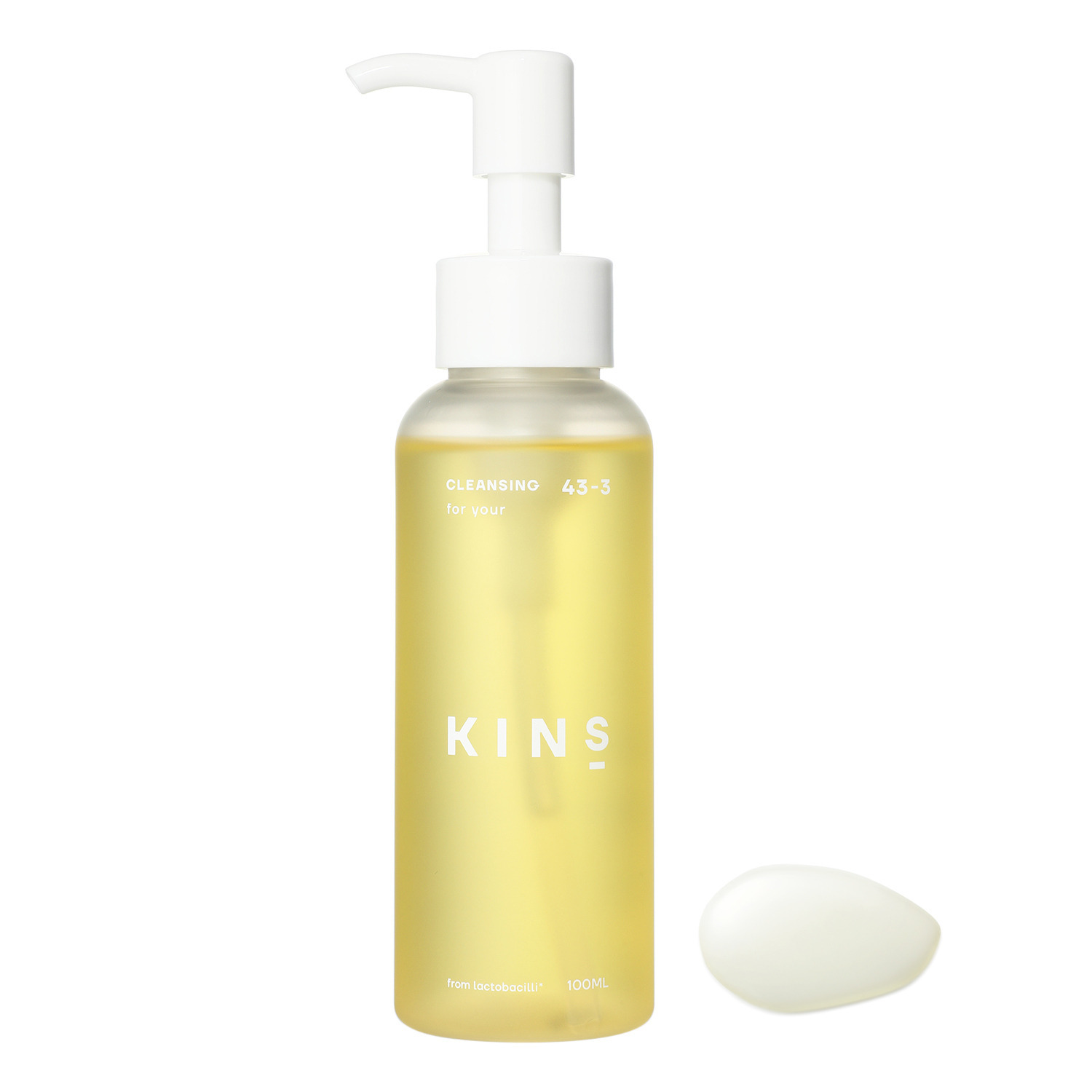 ＫＩＮＳ 美肌菌発想で 毛穴の汚れすっきり 透明肌へ導く 新潤いクレンジングオイル デビュー３本分セット