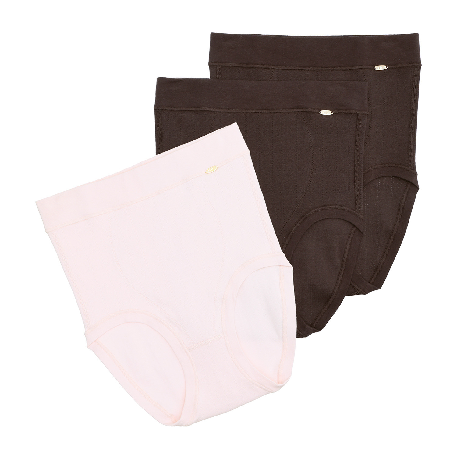 ヘ・エラ 抗菌防臭 コットン贅沢仕立て 深ばきショーツ ３枚セット