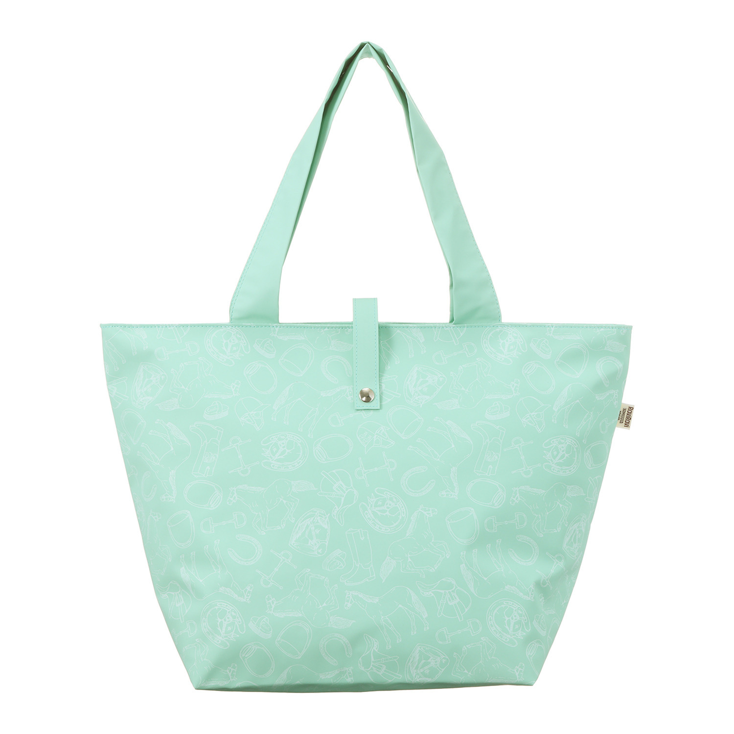 老舗ヤマト屋 超軽量・洗える！ ポリカーボネイト 薄合成皮革使用 ファスナー付マイバッグ “ギャロップシリーズ”