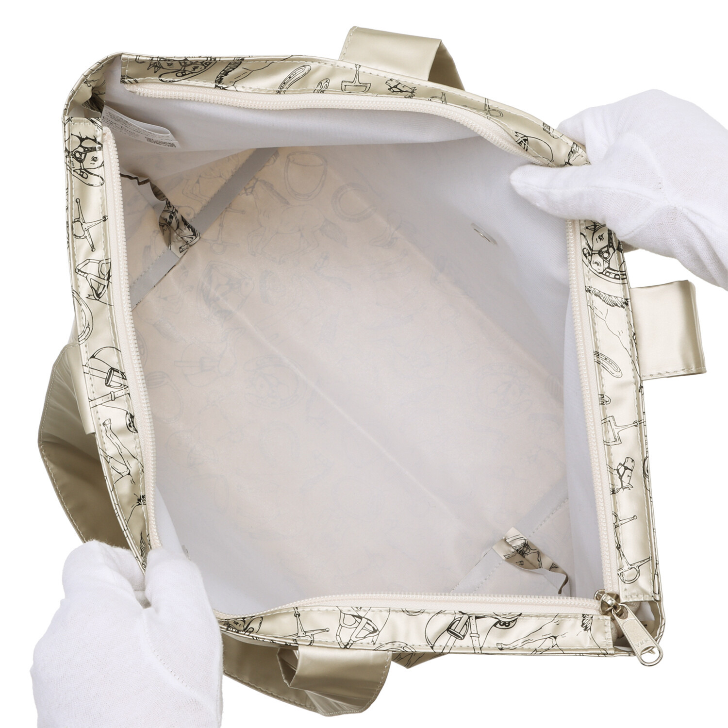 老舗ヤマト屋 超軽量・洗える！ ポリカーボネイト 薄合成皮革使用 ファスナー付マイバッグ “ギャロップシリーズ”