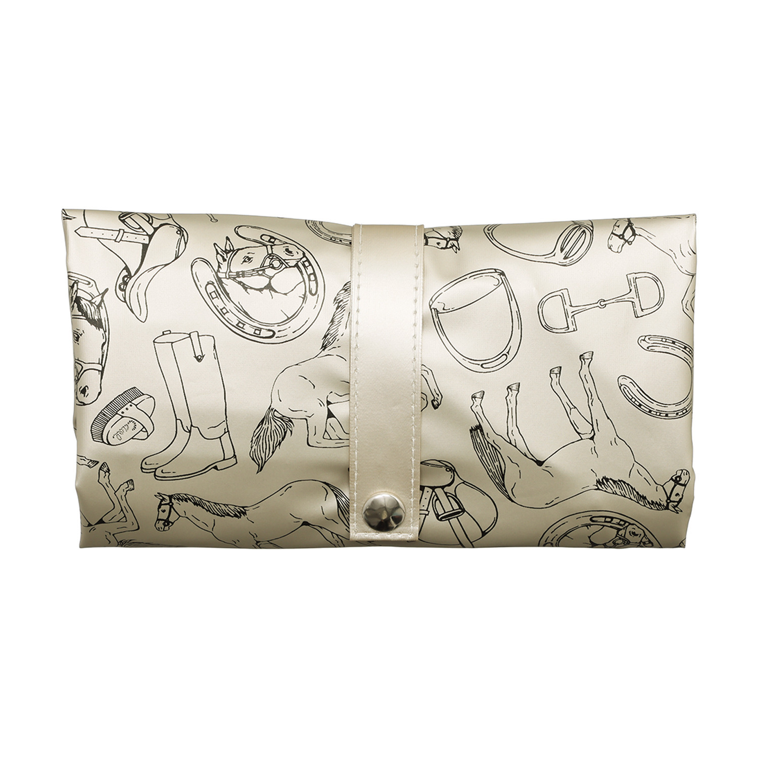 老舗ヤマト屋 超軽量・洗える！ ポリカーボネイト 薄合成皮革使用 ファスナー付マイバッグ “ギャロップシリーズ”