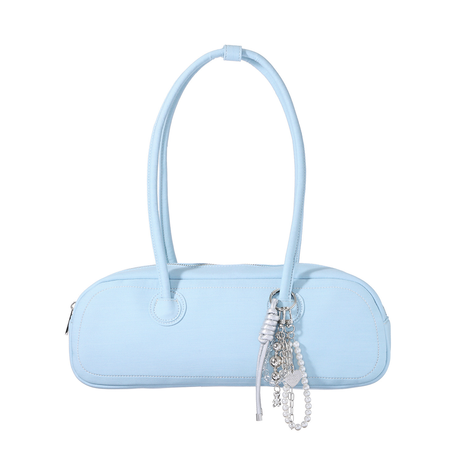 トーチ チャーム付 インディゴバッグ