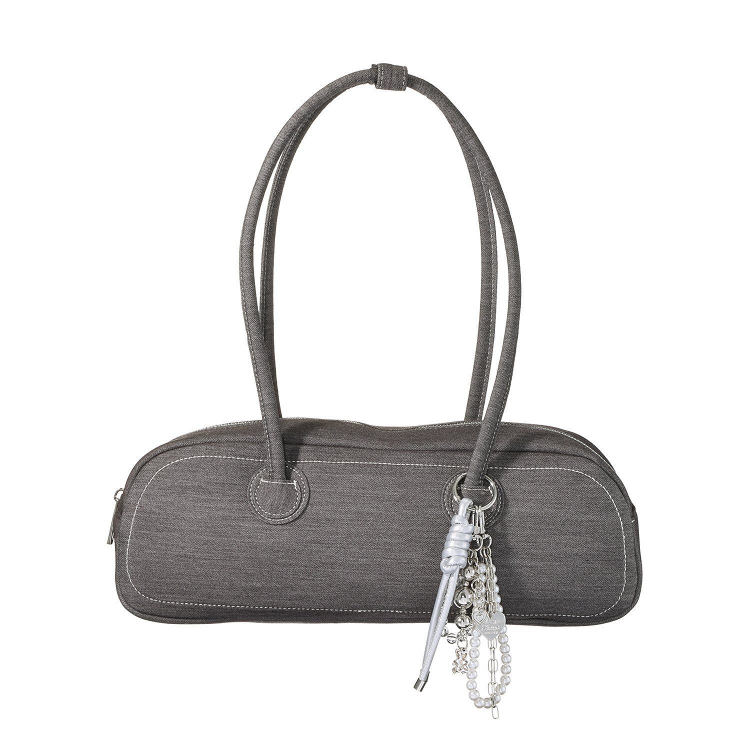 トーチ チャーム付 インディゴバッグ