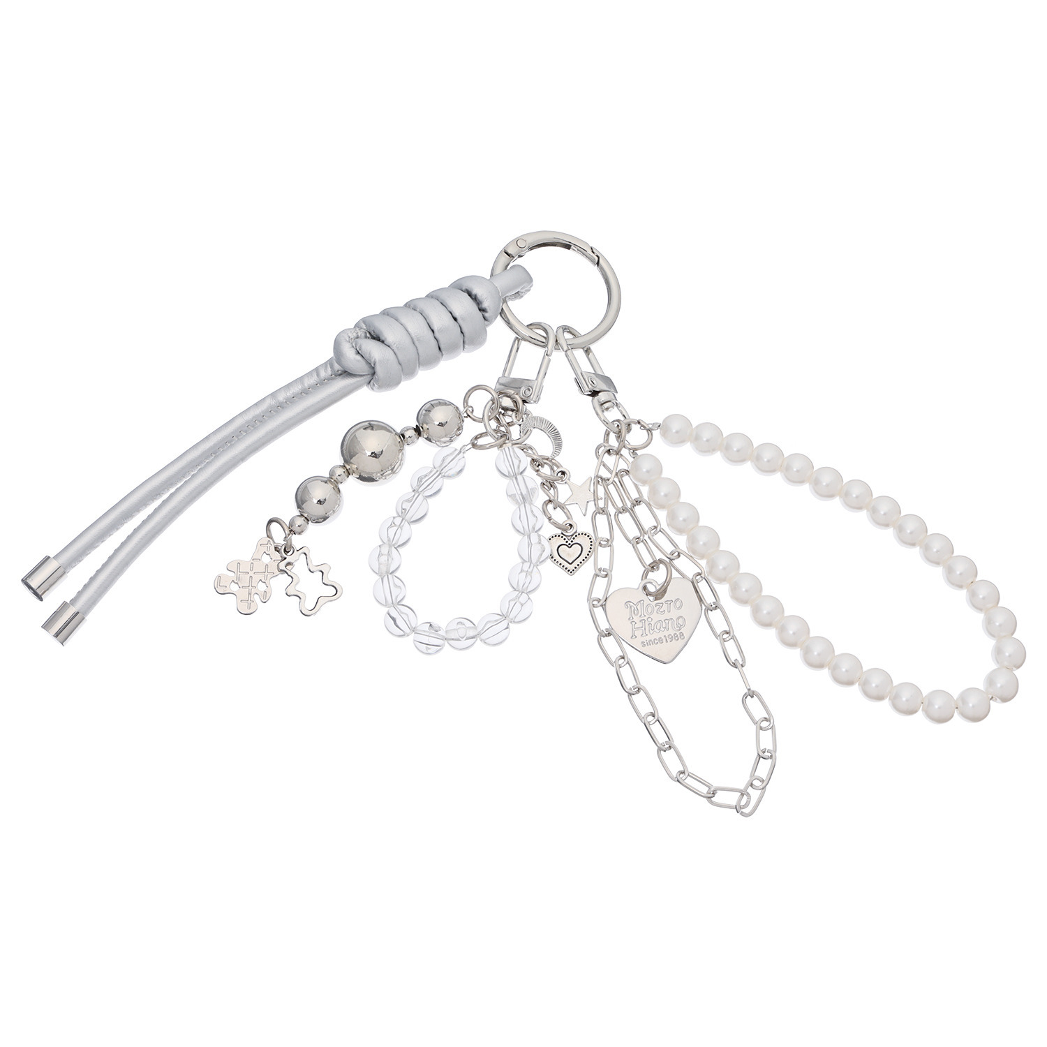 トーチ チャーム付 インディゴバッグ