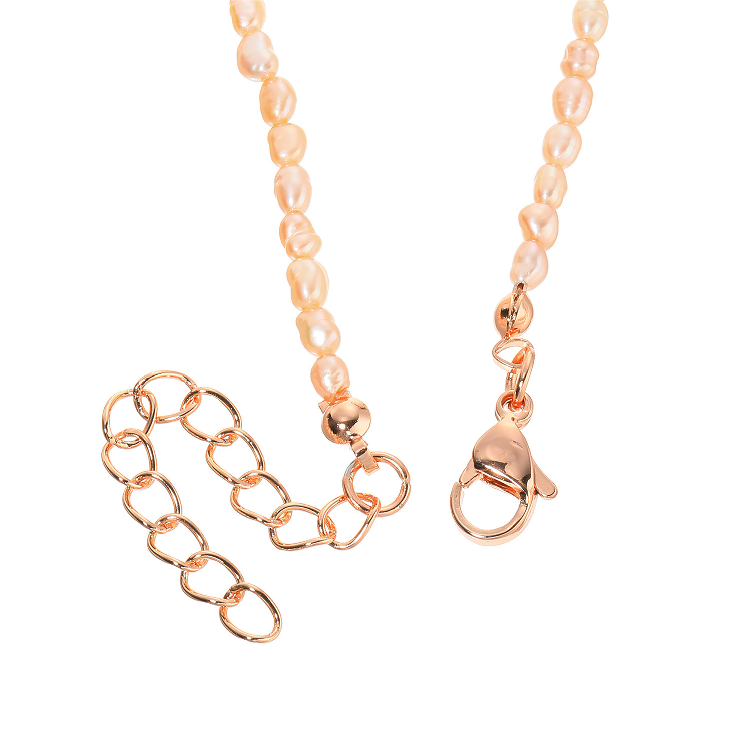 カリーナ・ペルラ ステンレス ベビー淡水パール ネックレス