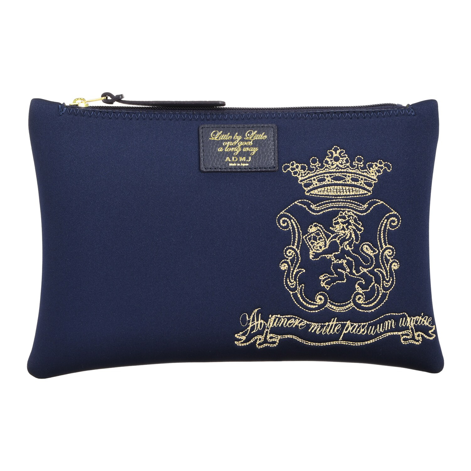 エーディーエムジェイ マジックライト（Ｒ） マーキス刺しゅう ポーチ大小２点セット