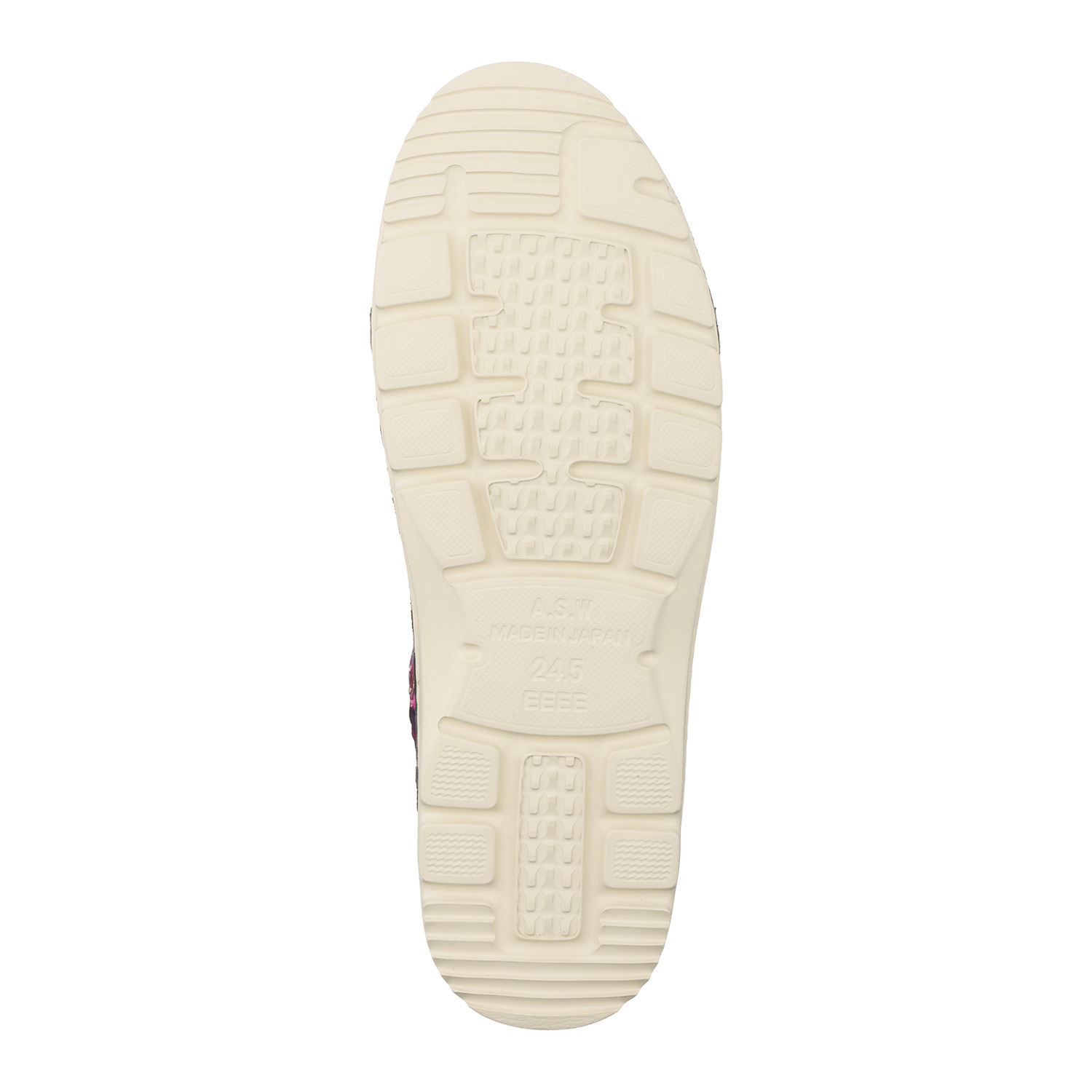 ＪＳハートレーベル ブランド３０周年！ ステンドグラスのような イタリアンレザーを使った 日本製軽量スニーカー