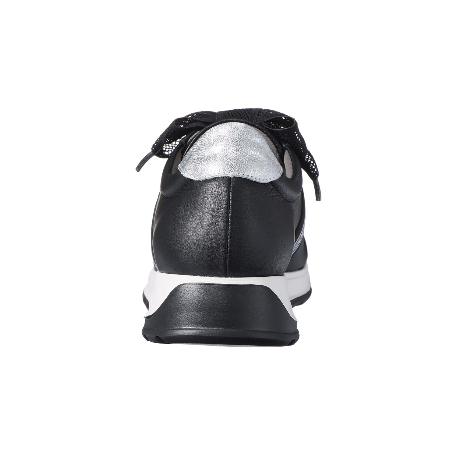 ミスキョウコ 日本製 ソフト牛革 リボンライトスニーカー