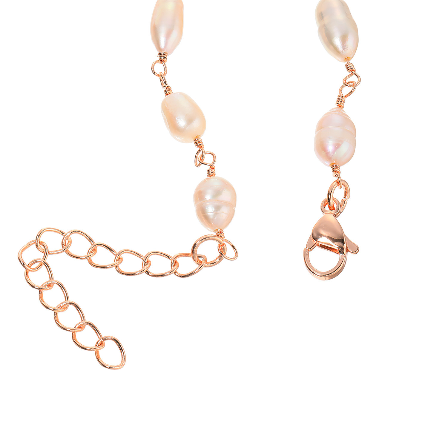 カリーナ・ペルラ ステンレス 淡水パール ブレスレット