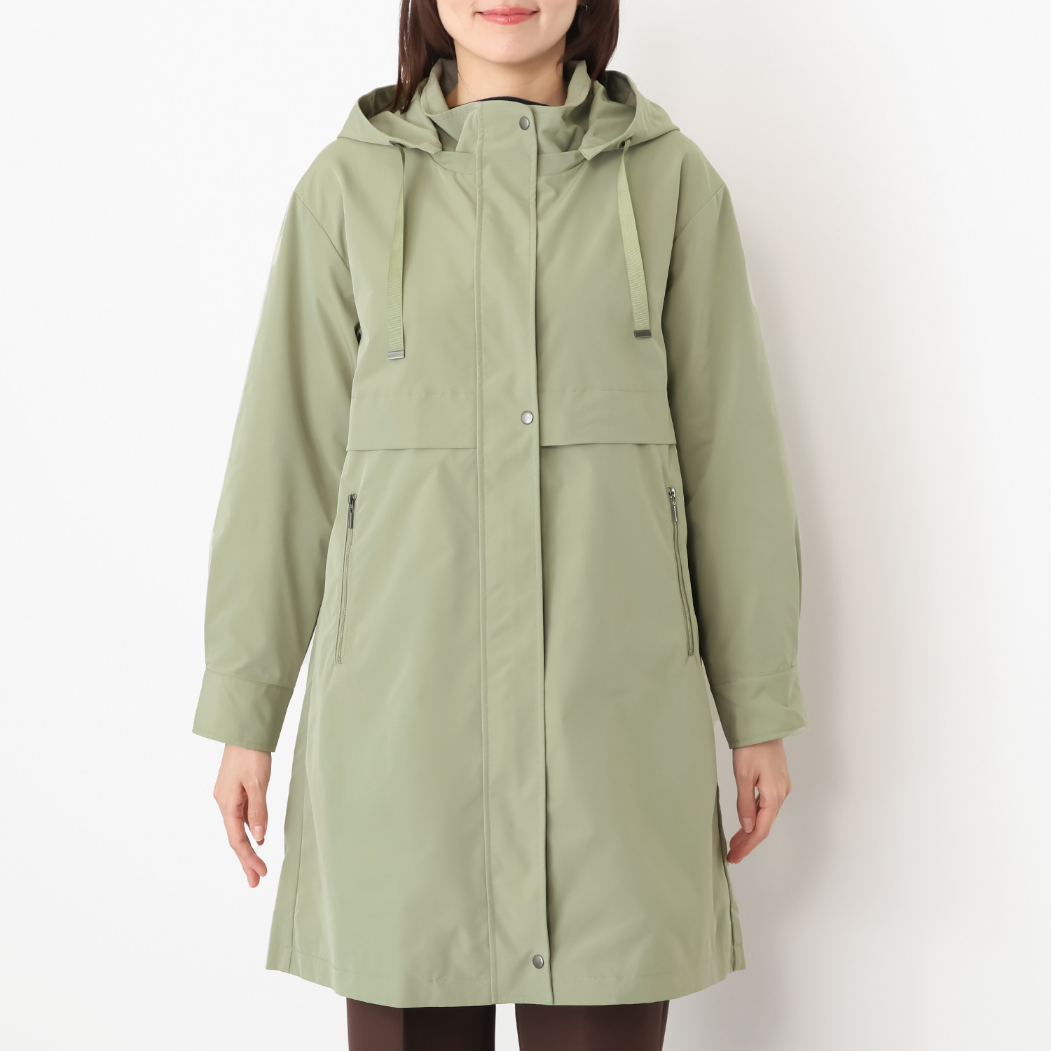 メルヴェイユ　ヴァント はっ水・軽量・ＵＶカット フード付スプリングコート