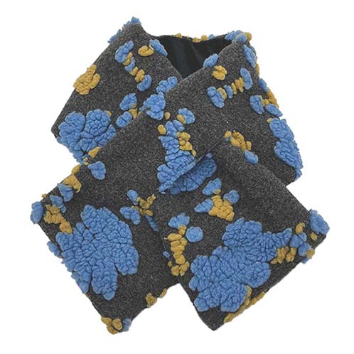 かわいい雑貨屋さん グロリア 立体フラワーモチーフ ティペット