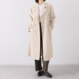 ０９１２　ススムオオサワ タックディテール トレンチコート