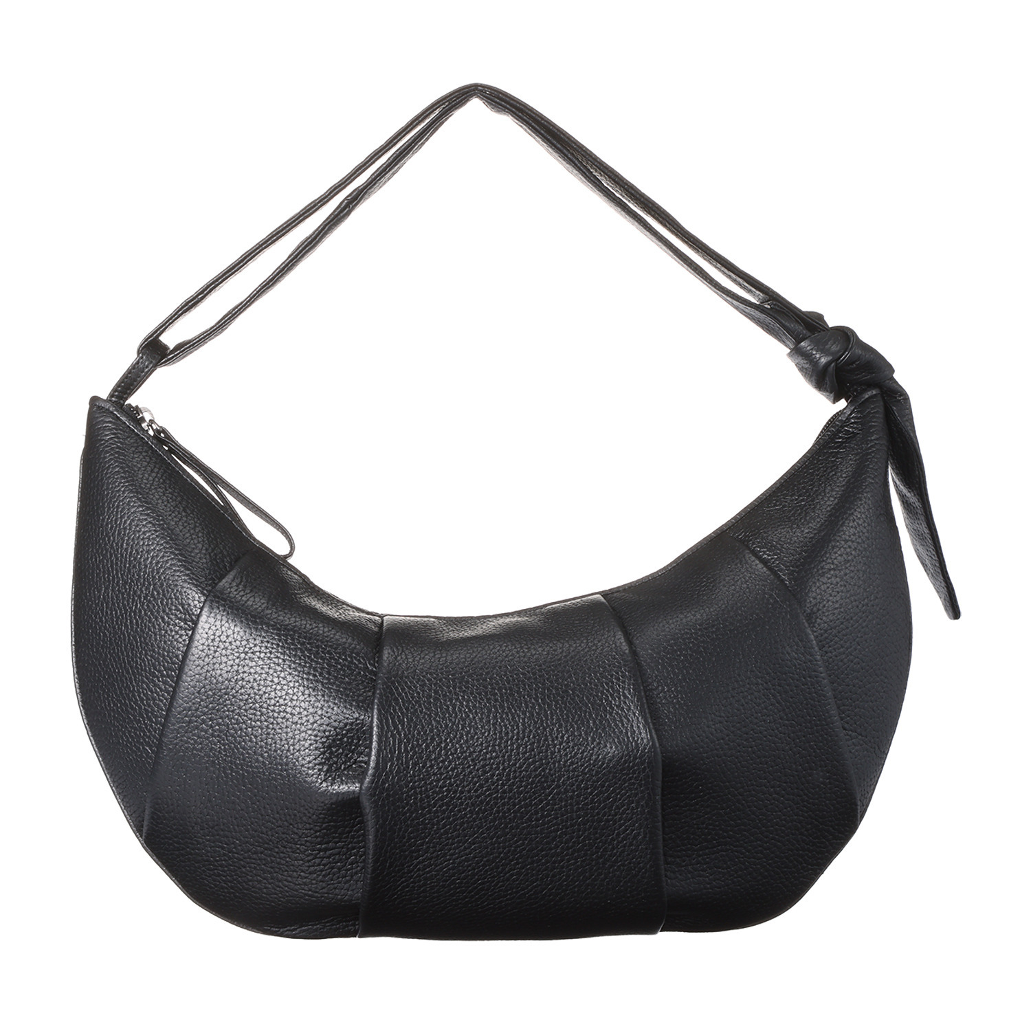 タマミ　ワタナベ 牛革 ショルダーバッグ “クロワッサン　ムー”