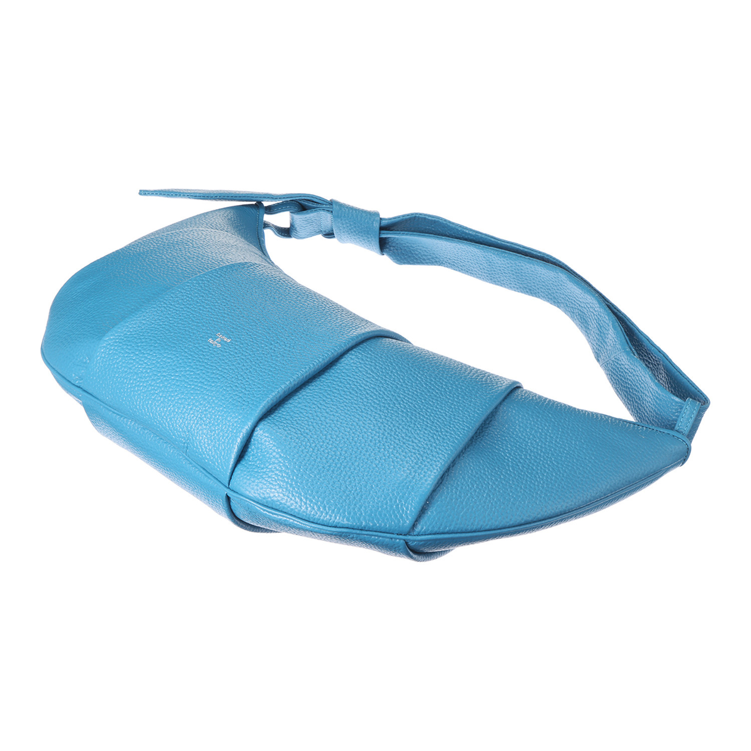 タマミ　ワタナベ 牛革 ショルダーバッグ “クロワッサン　ムー”