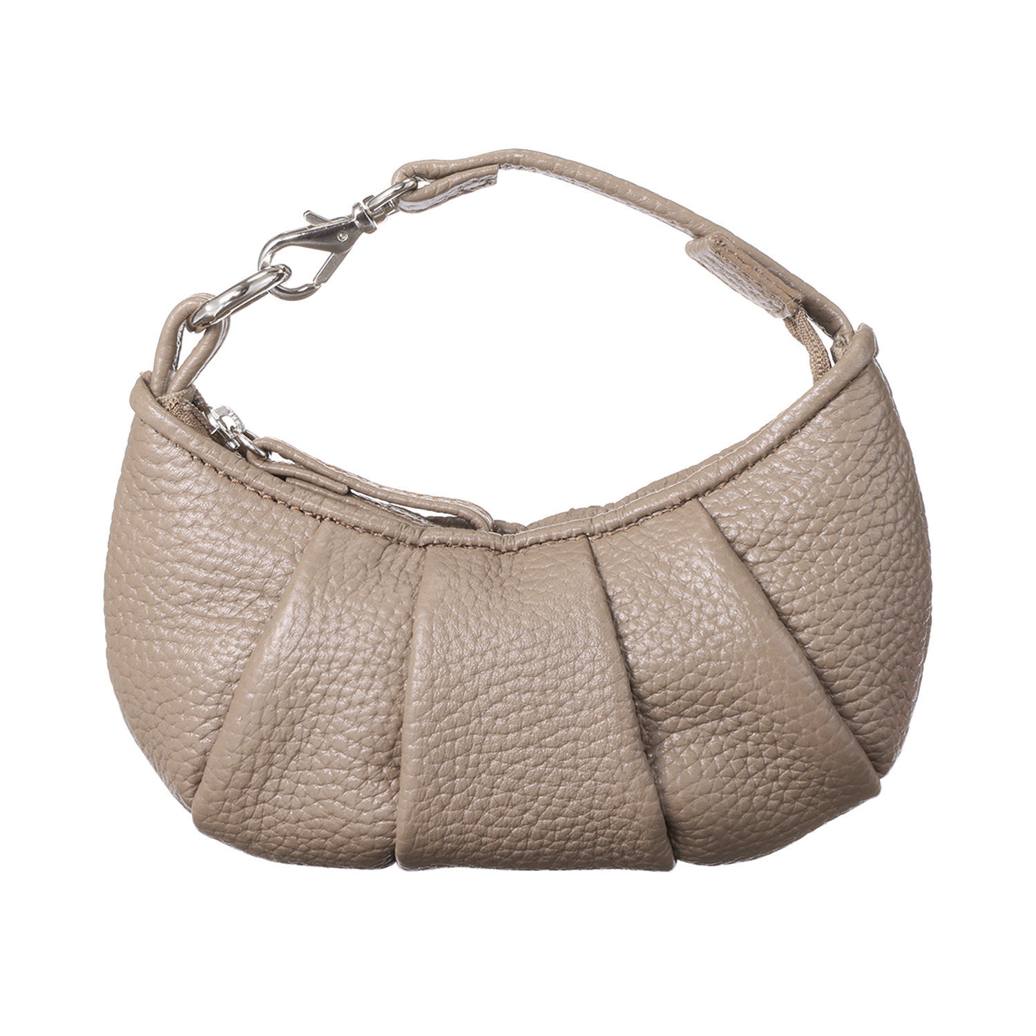 タマミ　ワタナベ 牛革 ポーチ “プチ クロワッサンムー”