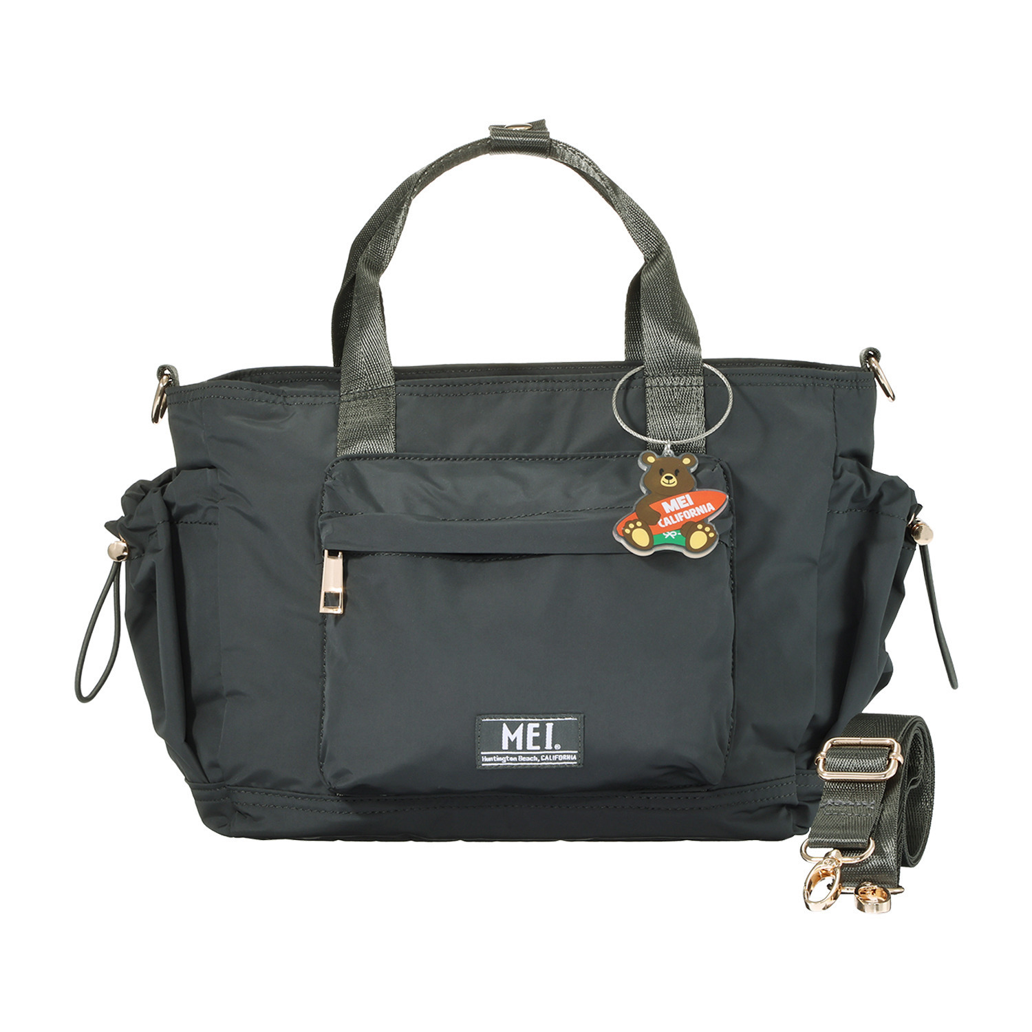 メイ はっ水・軽量 ８ポケット ２ウェイショルダーバッグ