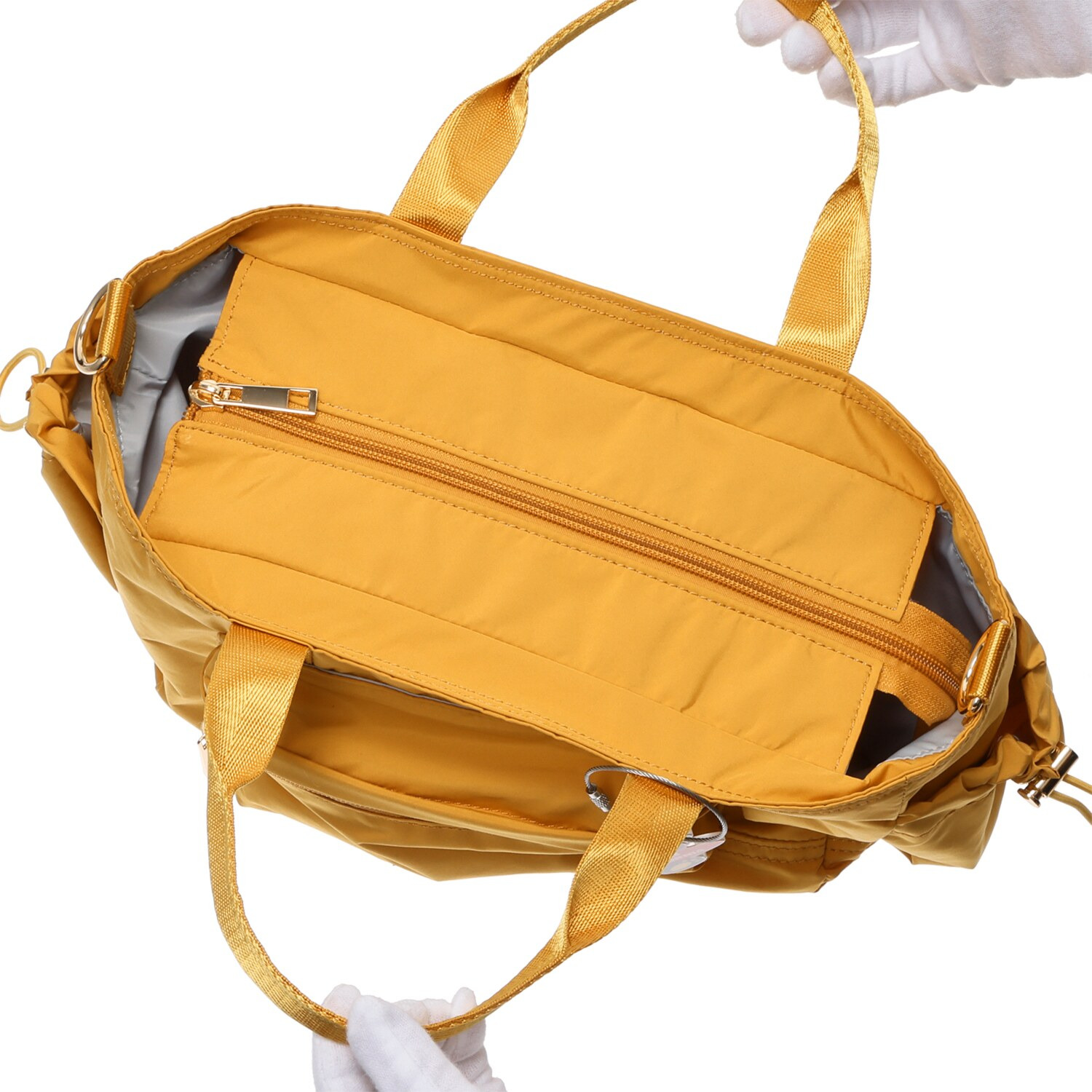 メイ はっ水・軽量 ８ポケット ２ウェイショルダーバッグ