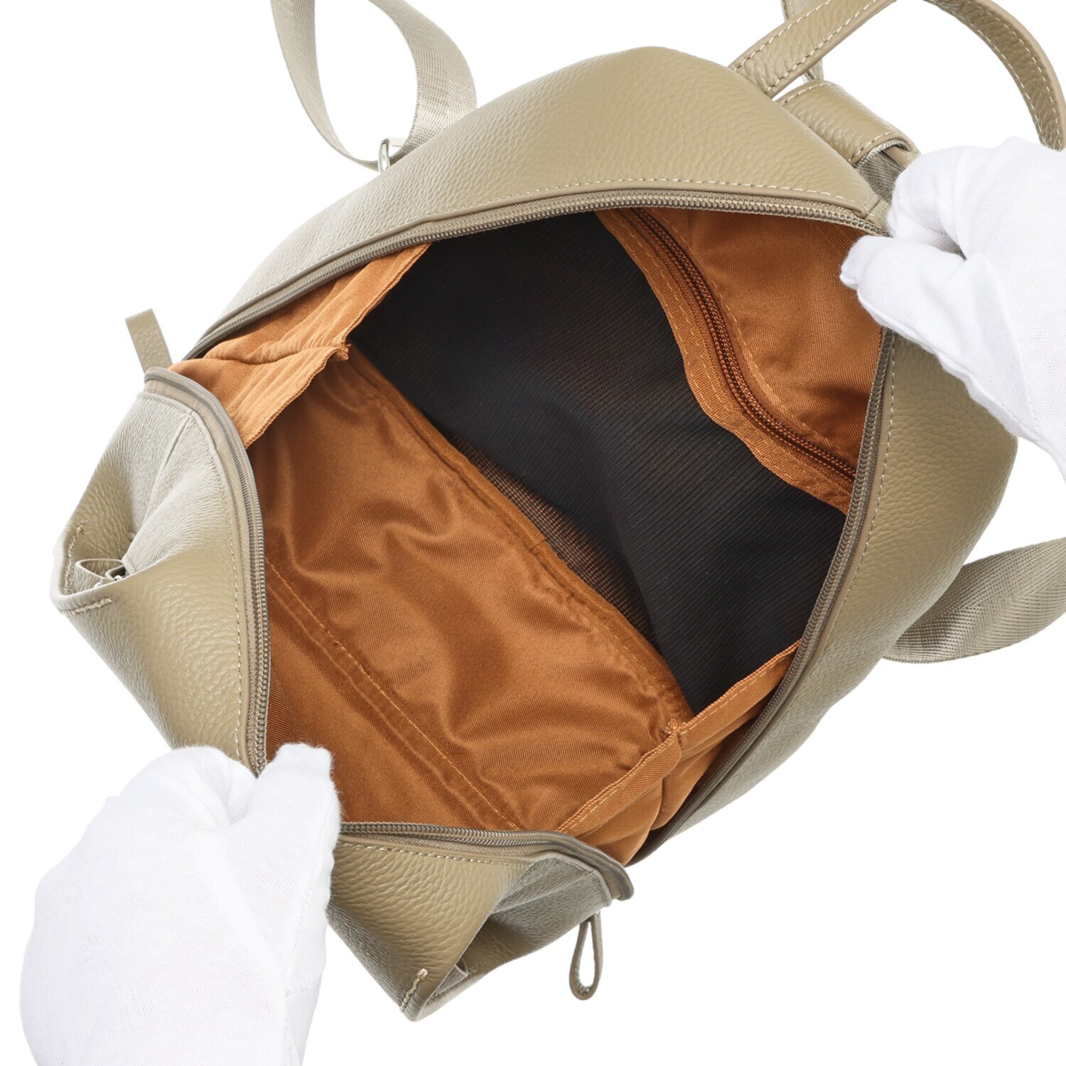 オリタタ 牛革 シンプルリュック