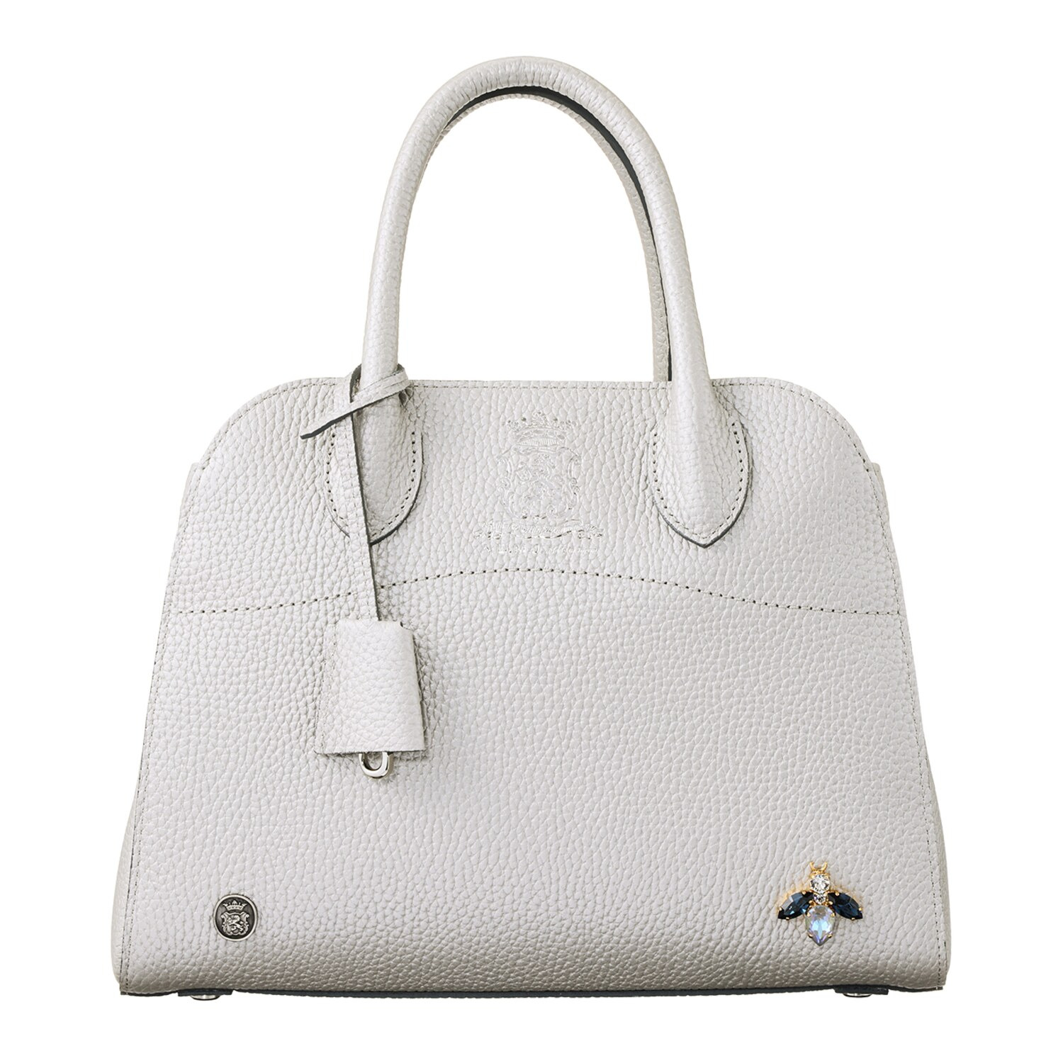 エーディーエムジェイ ショップチャンネル デビュー２０周年記念 ＴＨＥ　ＢＥＥ 牛革シュリンク型押し トートバッグ