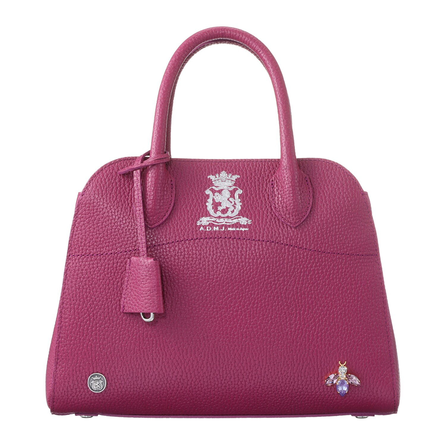 エーディーエムジェイ ショップチャンネル デビュー２０周年記念 ＴＨＥ　ＢＥＥ 牛革シュリンク型押し トートバッグ