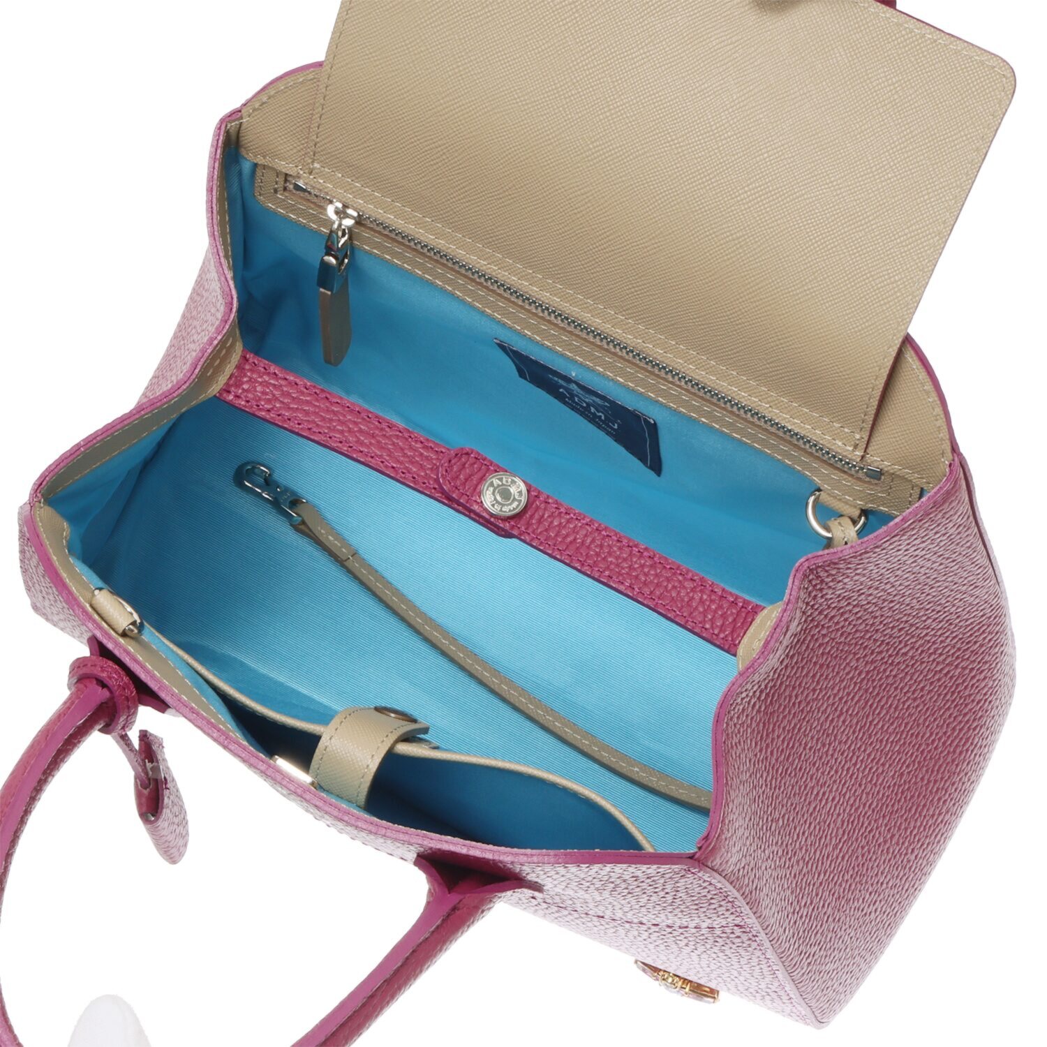 エーディーエムジェイ ショップチャンネル デビュー２０周年記念 ＴＨＥ　ＢＥＥ 牛革シュリンク型押し トートバッグ