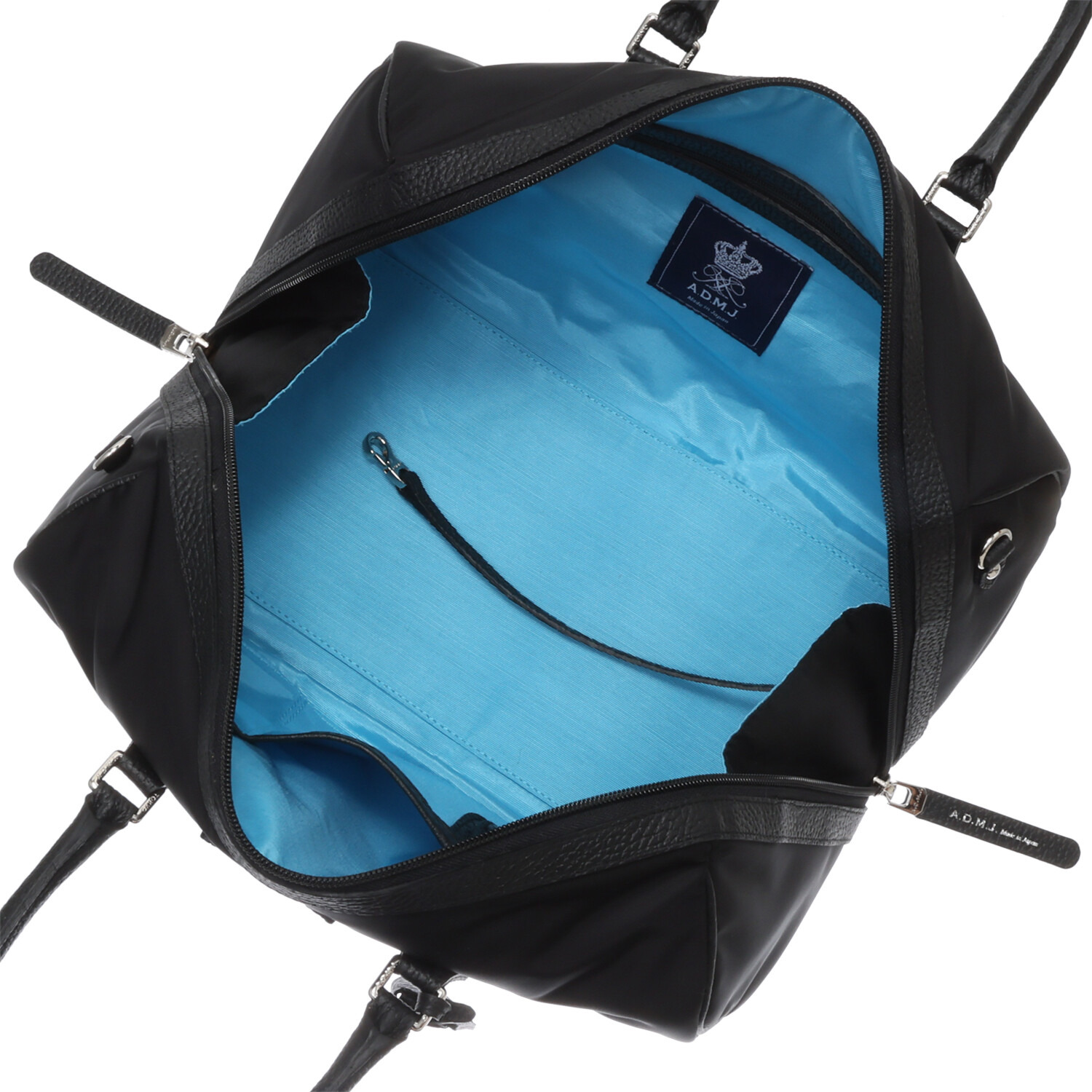 エーディーエムジェイ はっ水 イタリアンナイロン ダッフルバッグ ファッション用グラス付