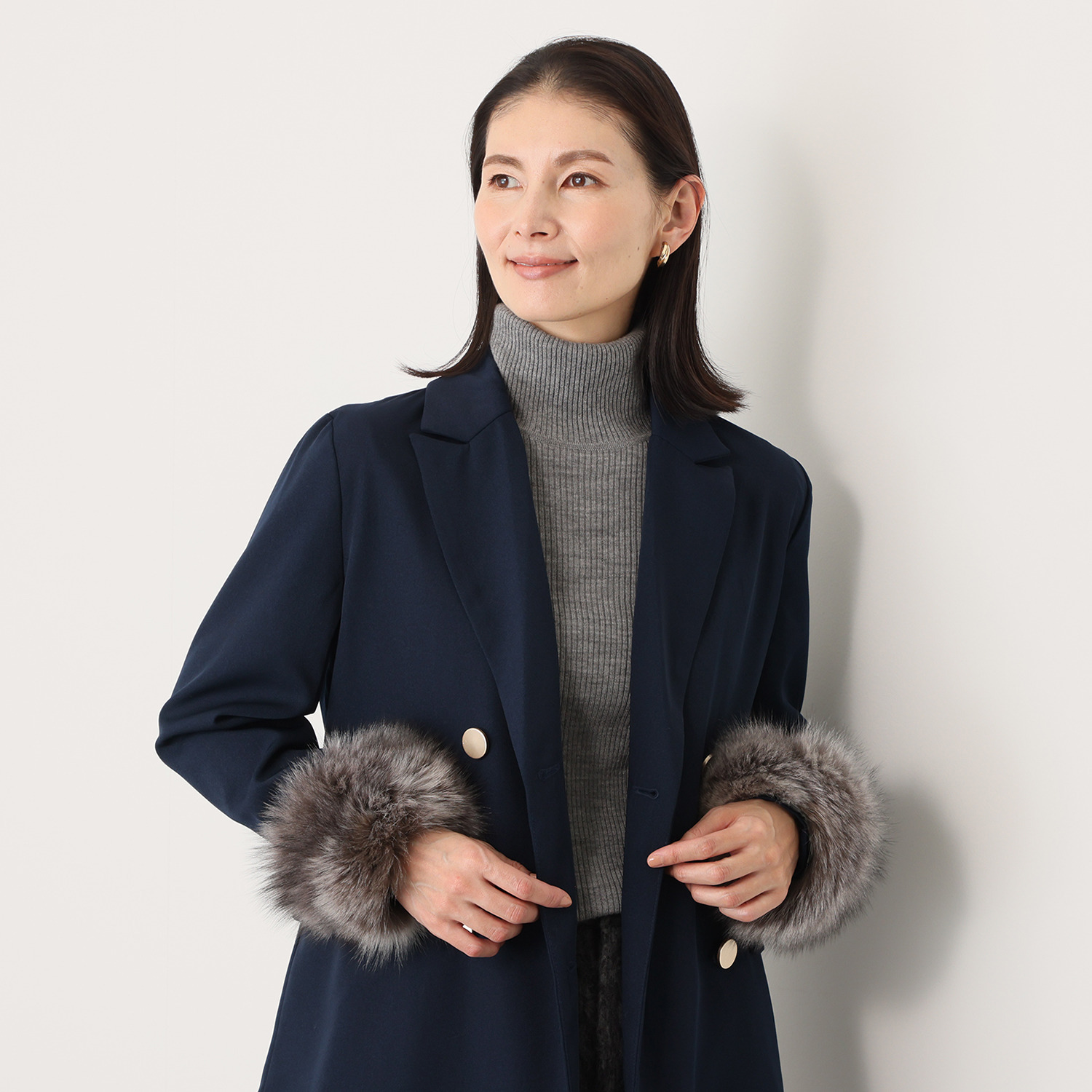 日本製 ブルーフォックス カフス