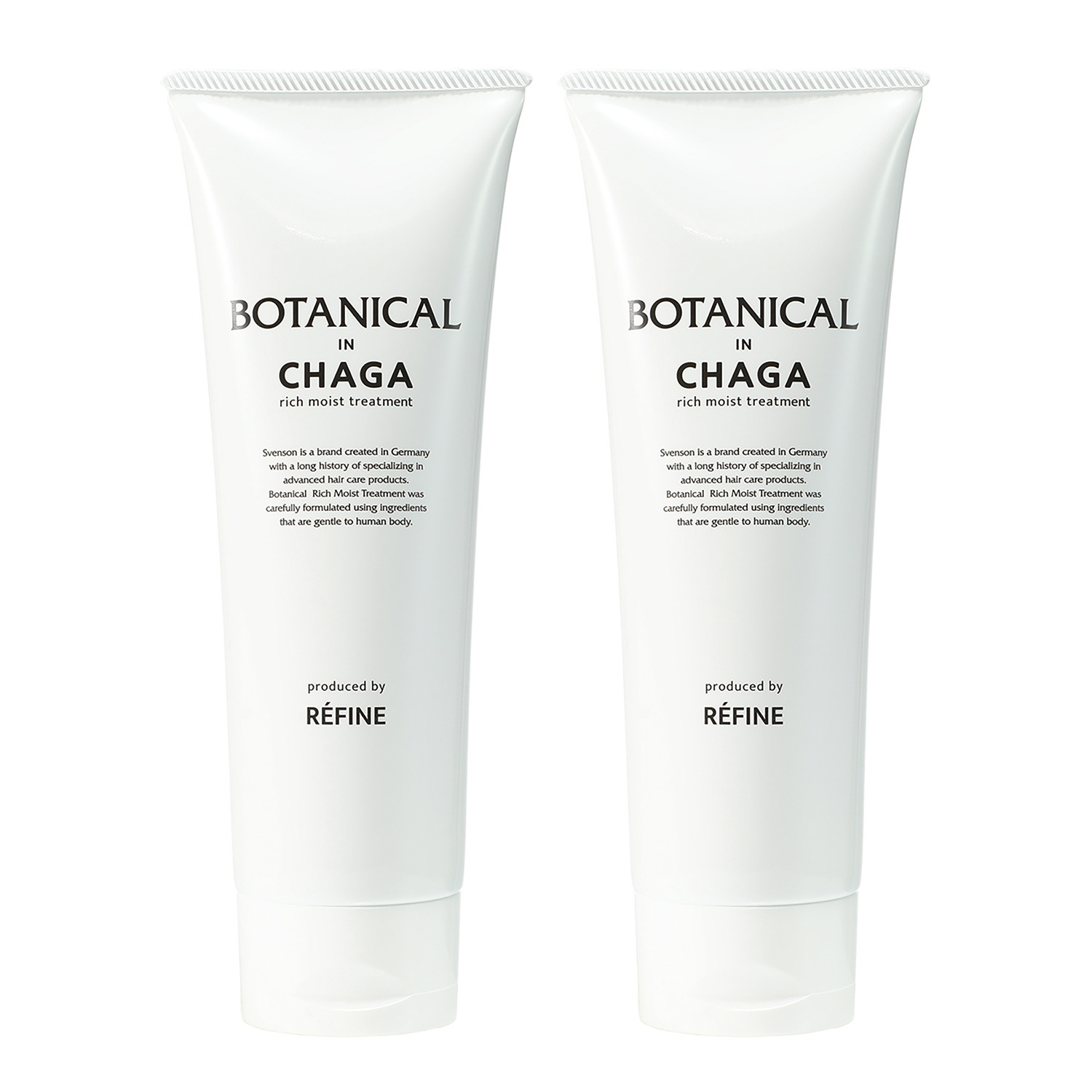 スヴェンソン 髪を補修し潤いツヤ髪へ ザ・チャーガ ヘアトリートメント ＜ローズの香り＞ デビュー２本セット