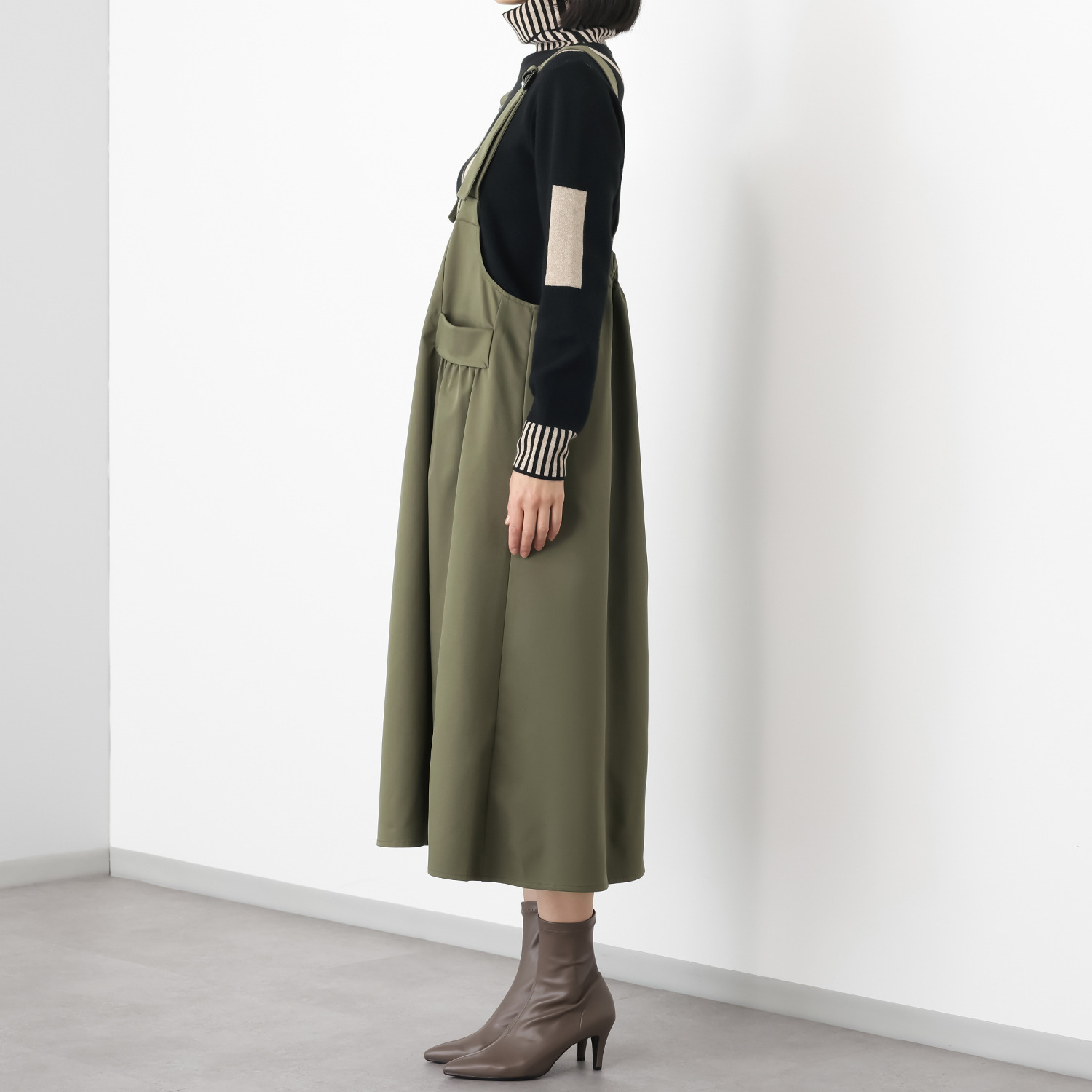 アンドフィールド はっ水 アクティブ ライトジャンパースカート