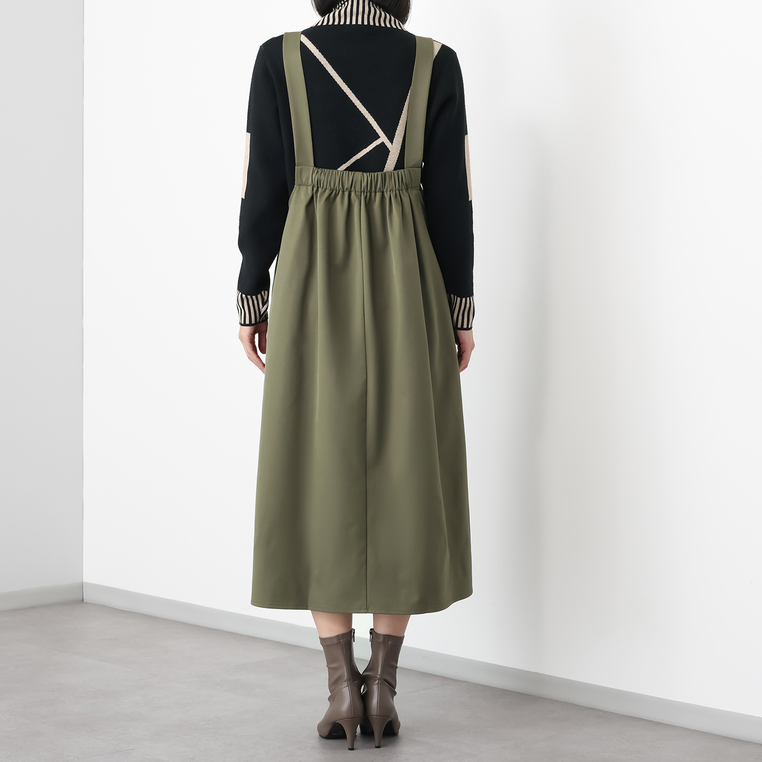 アンドフィールド はっ水 アクティブ ライトジャンパースカート