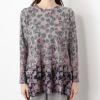 ダジュール フラワープリント チュニック