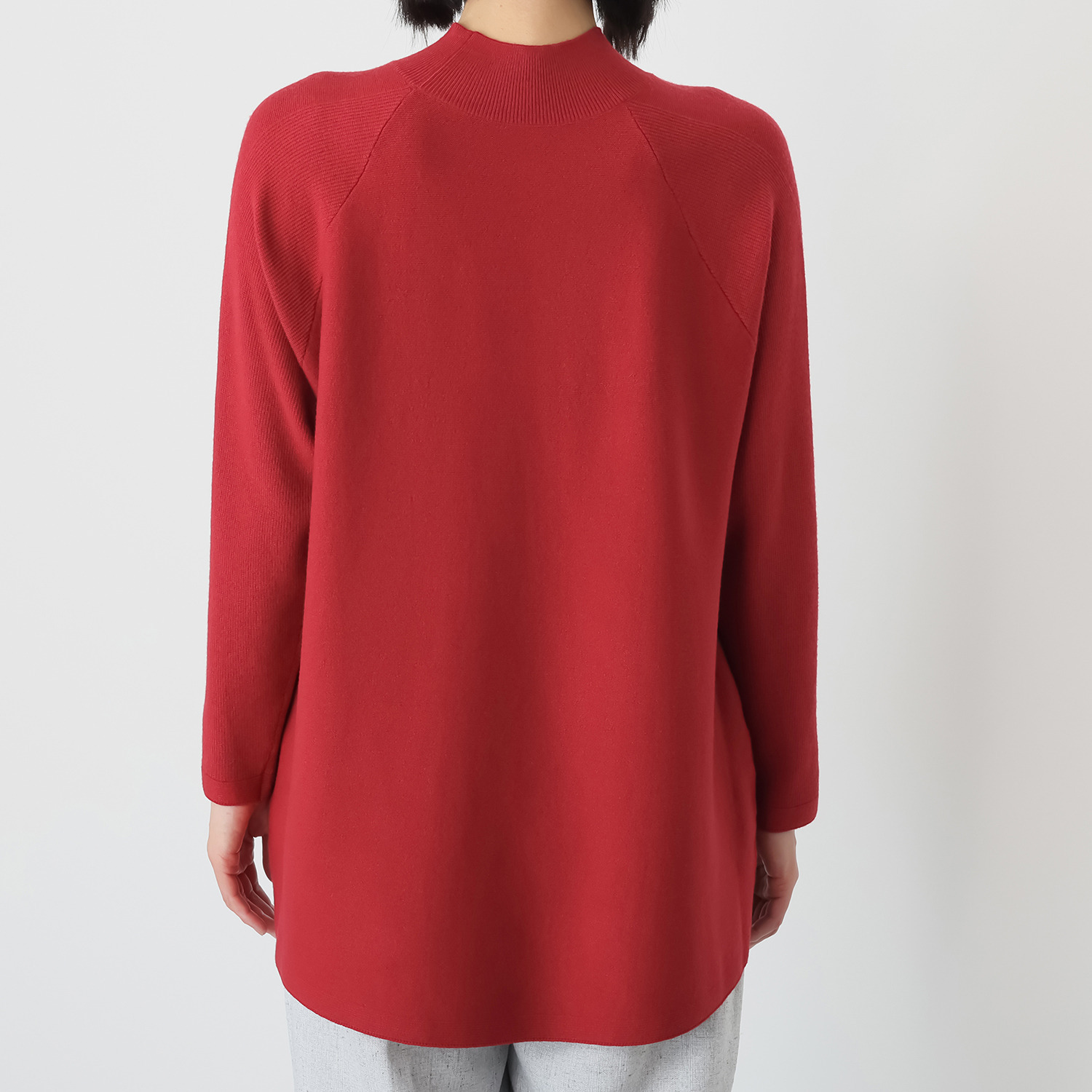 ダジュール ハイネック デザインセーター