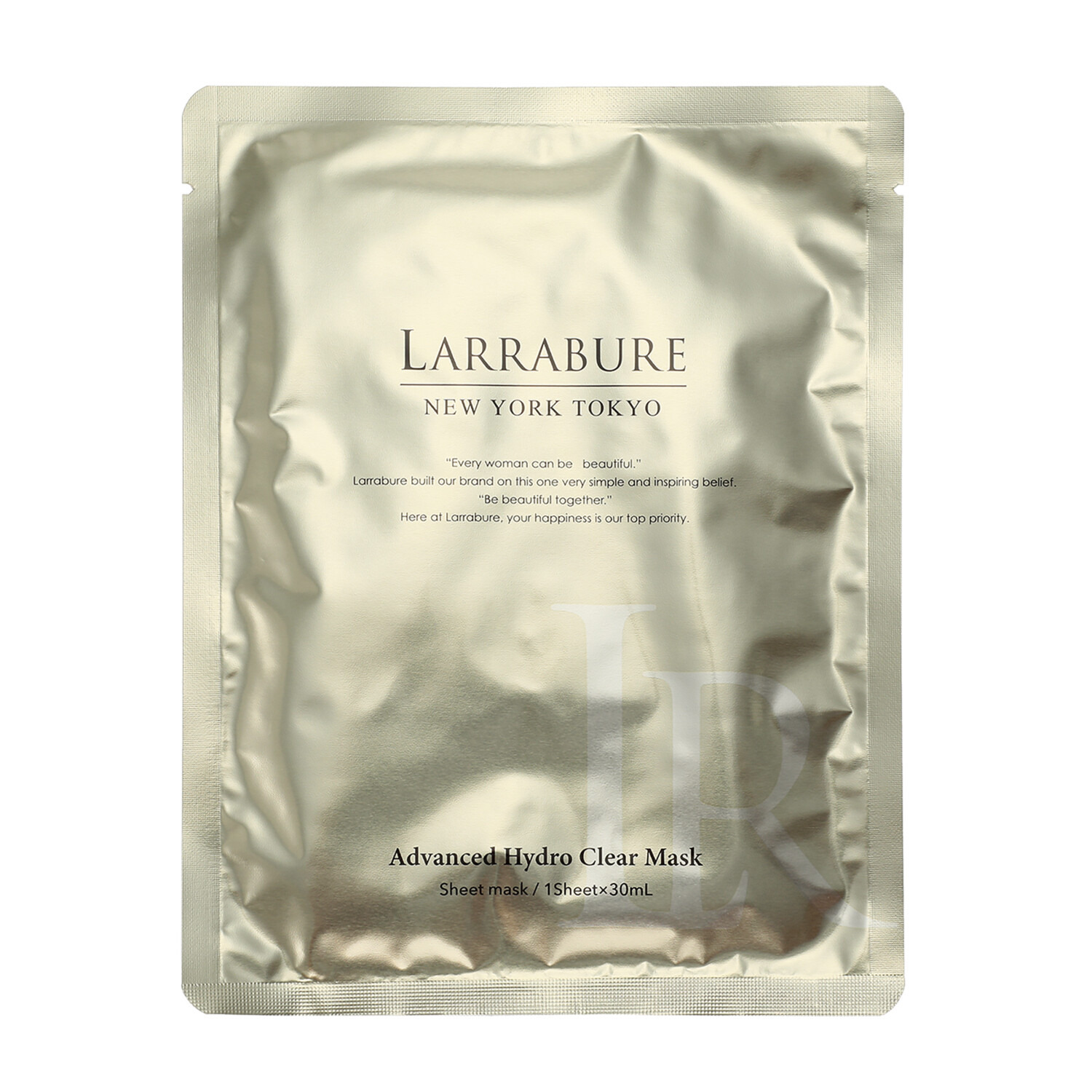 ララビュウ ハリ成分ＮＭＮ（ニコチン アミドモノヌクレオチド） ＆バクチオール配合！ ぷるぷる感覚シート アドバンスト　ハイドロ クリアマスク デビュー２箱セット