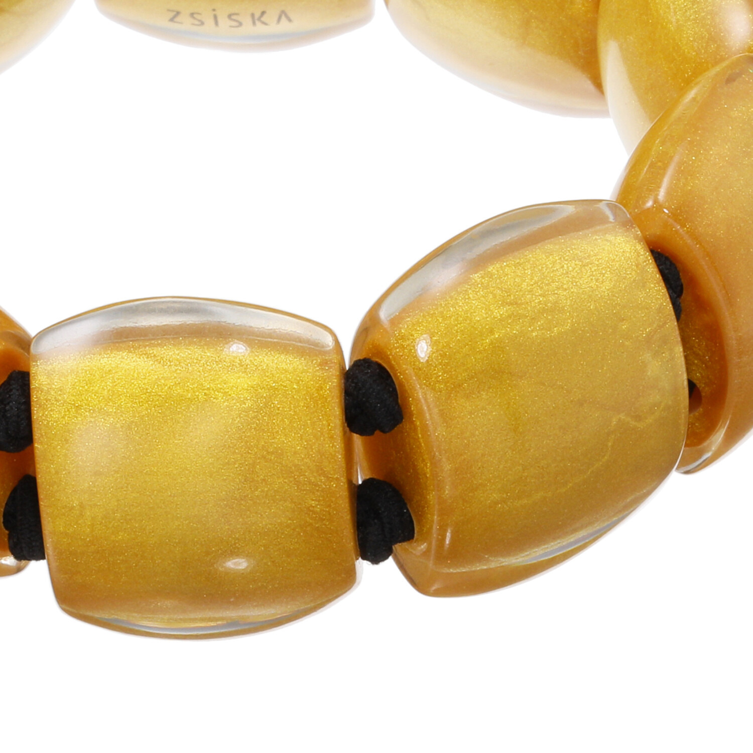 シスカ レジン ラウンドスクエア ブレスレット