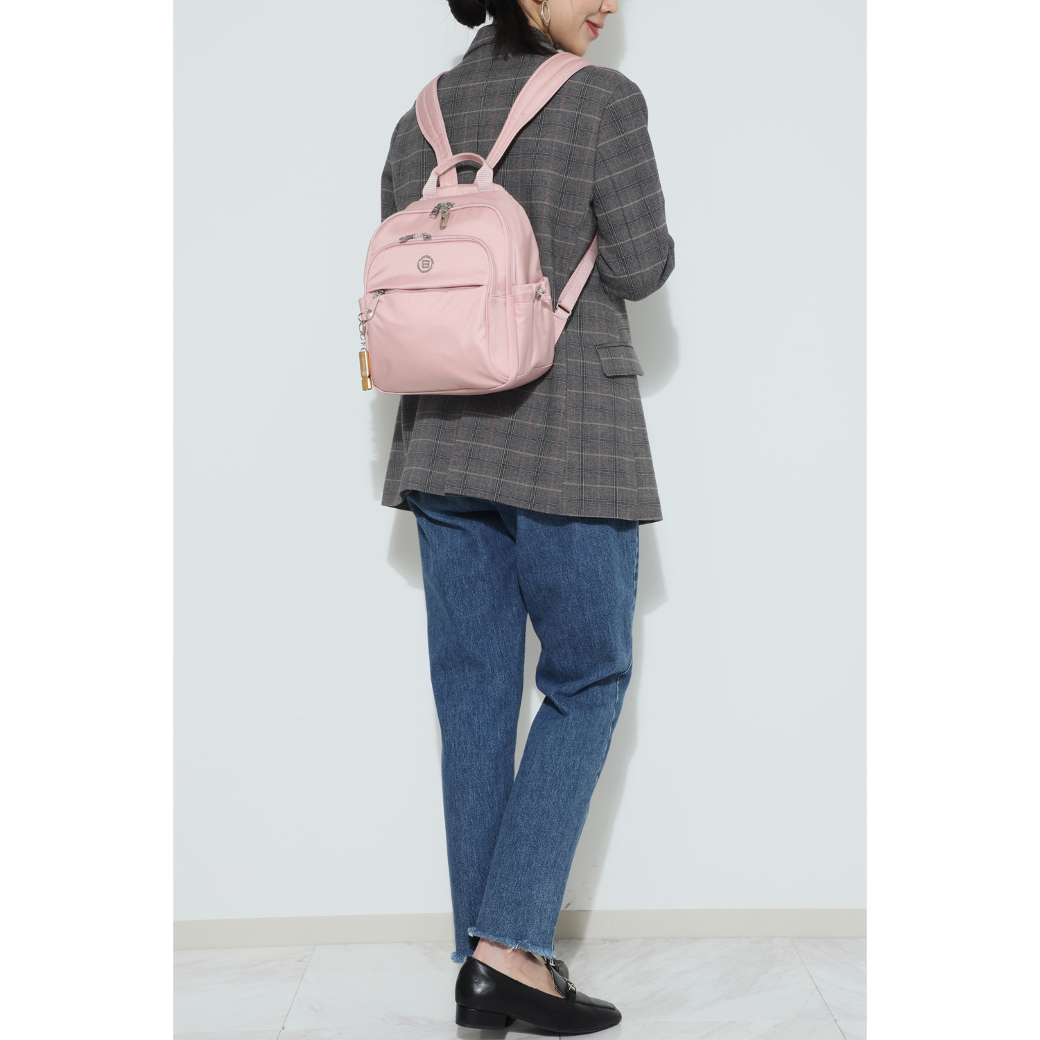 ビサイユ はっ水 “ヌートピア” ソフトスクエアリュック