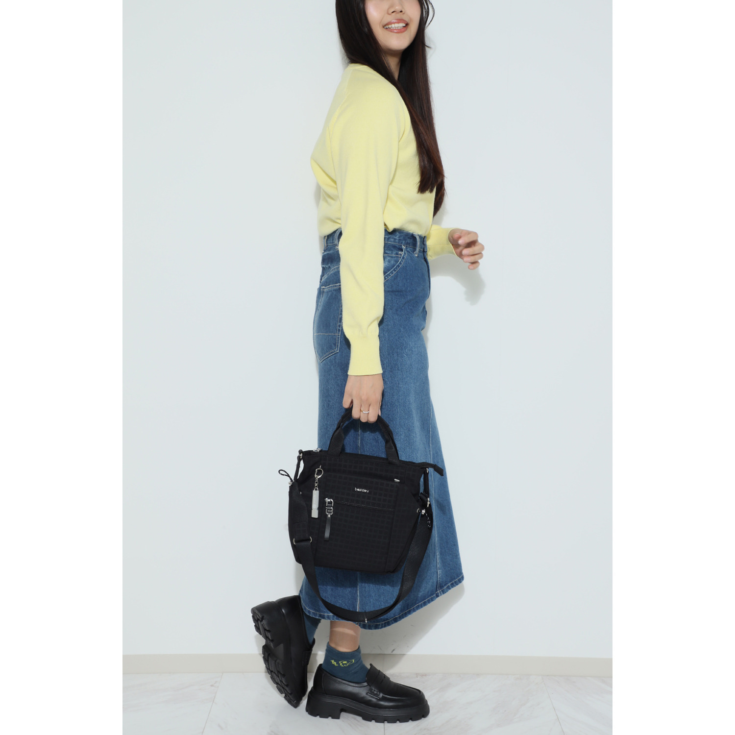 ビサイユ はっ水 “アニューロ” ２ウェイミニバッグ