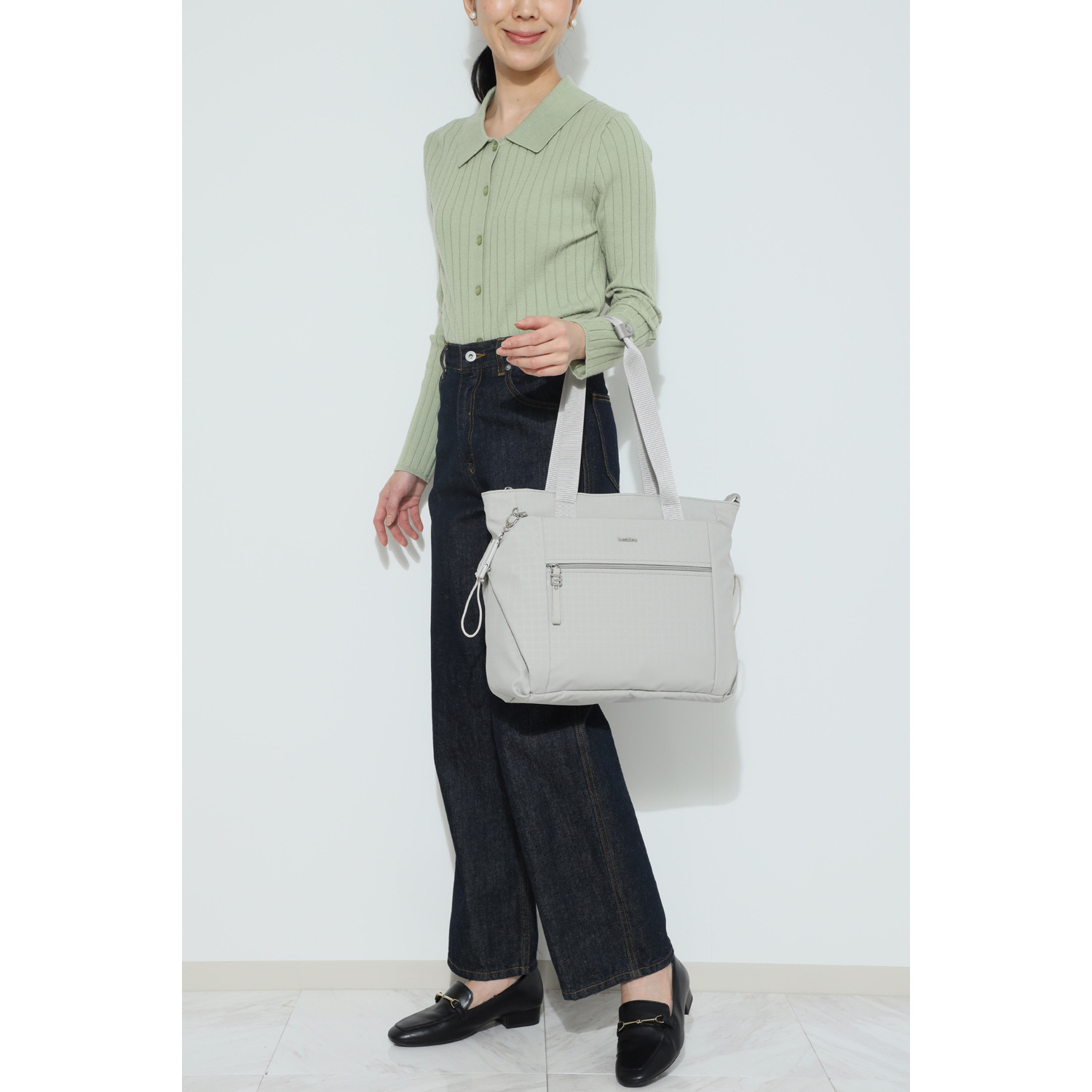 ビサイユ はっ水 “アニューロ” Ａ４サイズ収納可能 ２ウェイトートバッグ