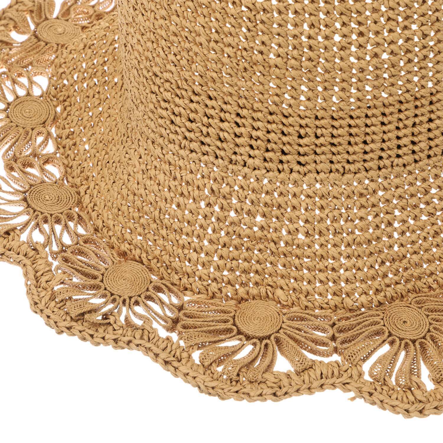 ジョナータ フラワーモティーフ 細手編み クローシュ