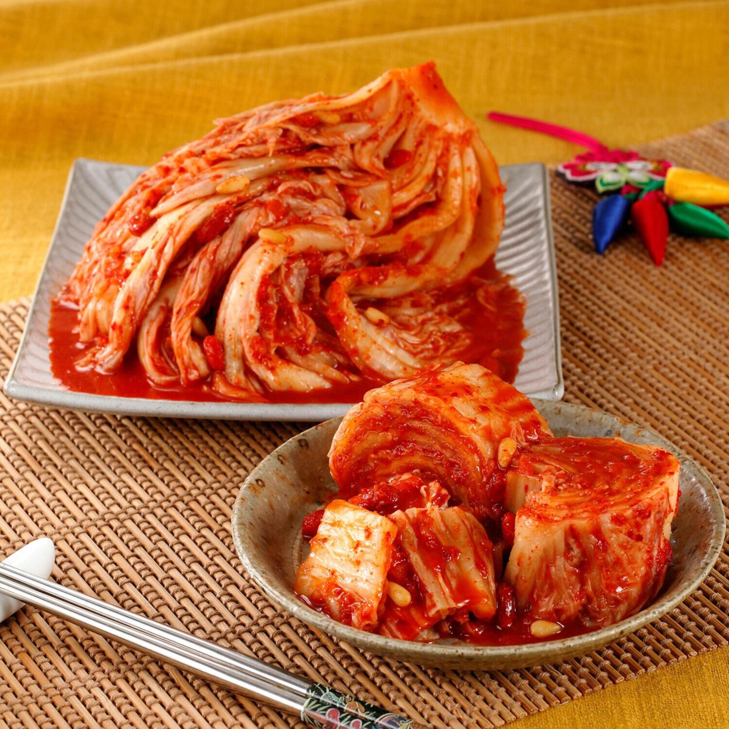 崔（チェ）さんの 伝統白菜キムチと 季節のキムチ６ヶ月頒布会