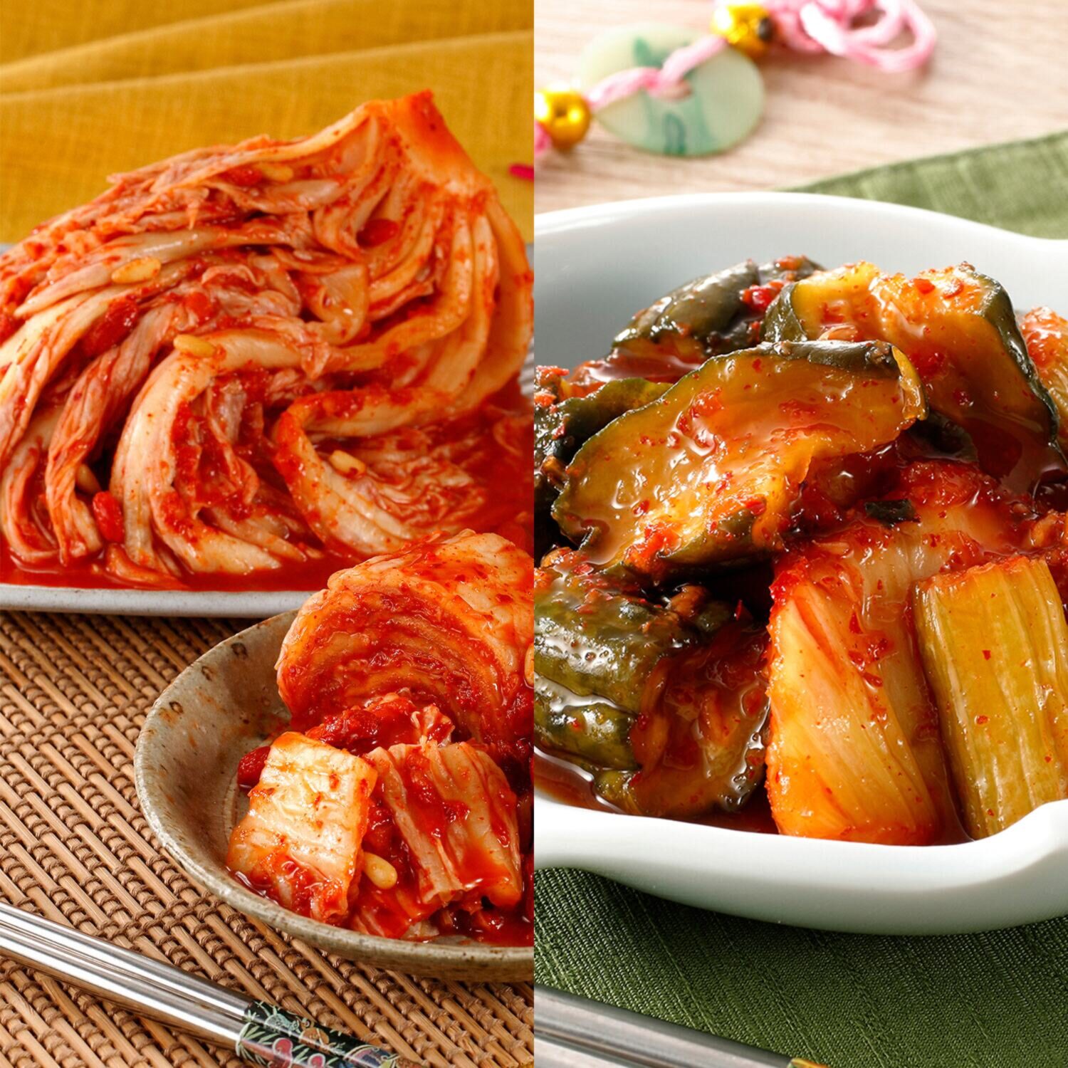 崔（チェ）さんの 伝統白菜キムチと 季節のキムチ６ヶ月頒布会