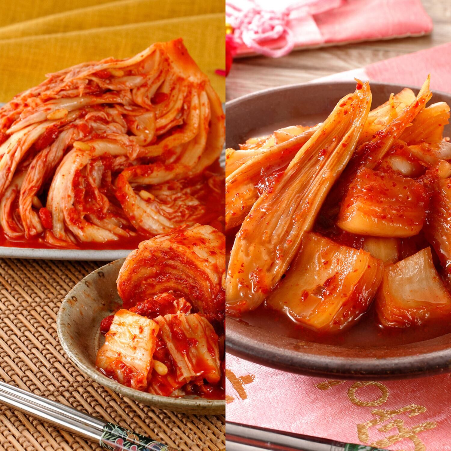 崔（チェ）さんの 伝統白菜キムチと 季節のキムチ６ヶ月頒布会