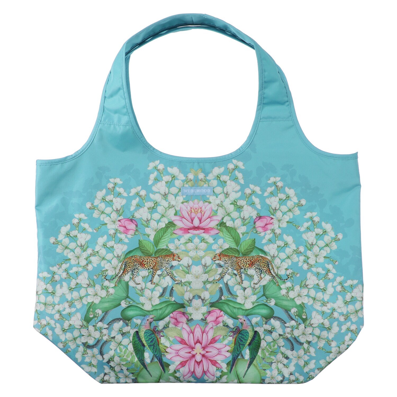 ウェッジウッド 便利な底板付き はっ水 ポケッタブルマイバッグ