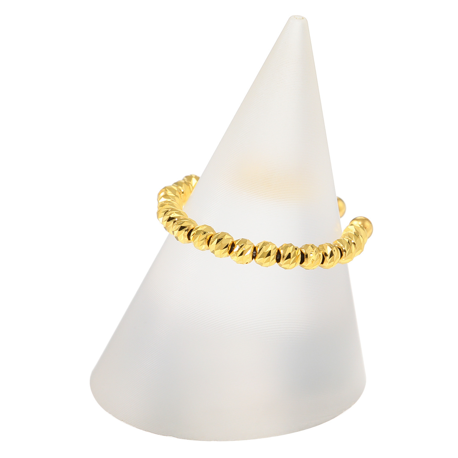 オール　ブランシュ 純金 ヴィーナスカット フレキシブルリング