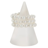 プレミアムパール 泉州の職人技 ベビー貝パール フレキシブルリング