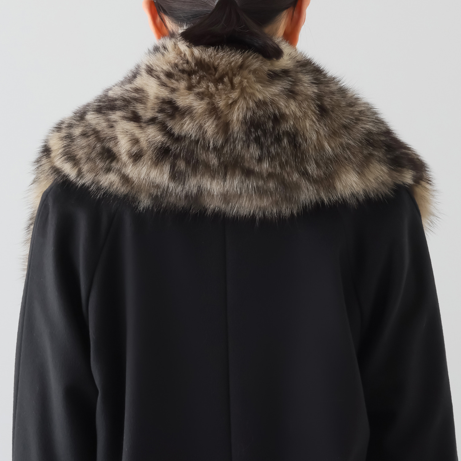 日本製 ＳＡＧＡ ブルーフォックス プリントマフラー